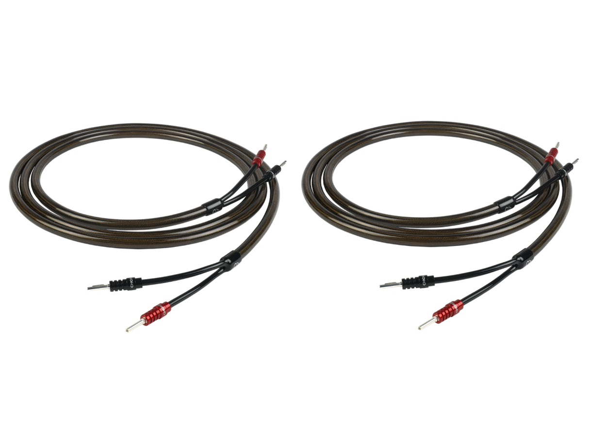 Chord EpicX Speaker Cable - Terminated Pair (Banana to Banana)