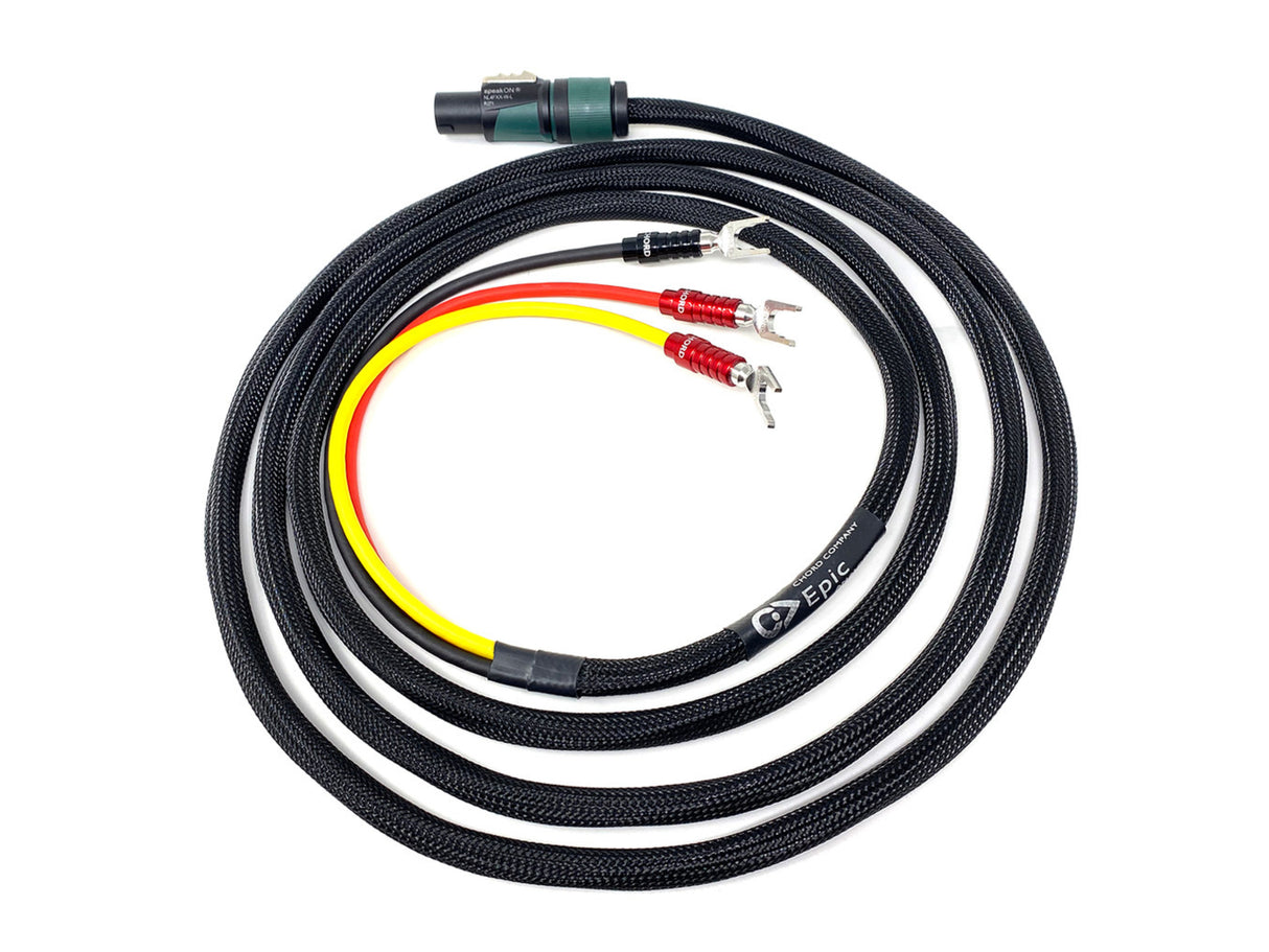 Chord Epic High-Level Subwoofer Cable Speakon (For REL Subwoofers)