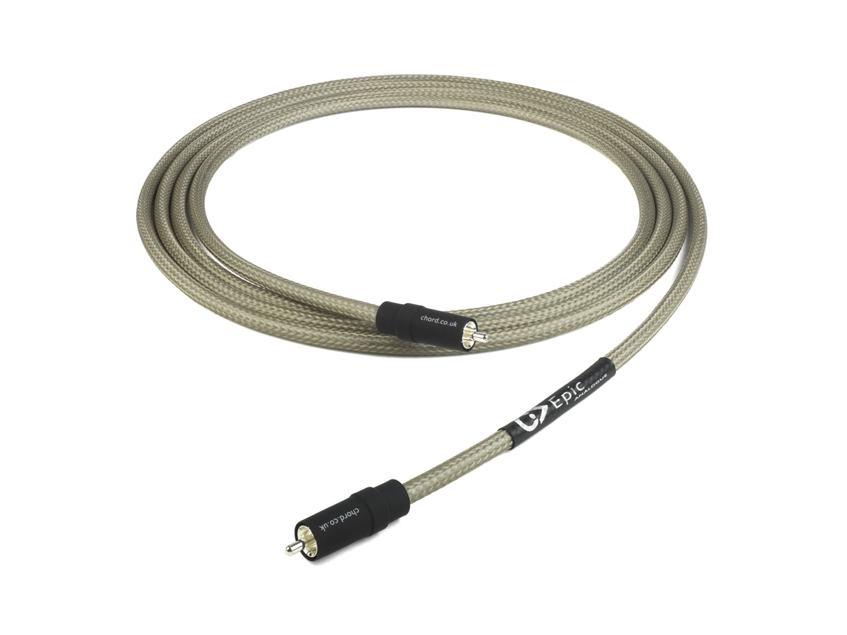 Chord EpicX 1RCA to 1RCA Sub Subwoofer Cable (Promotional item )