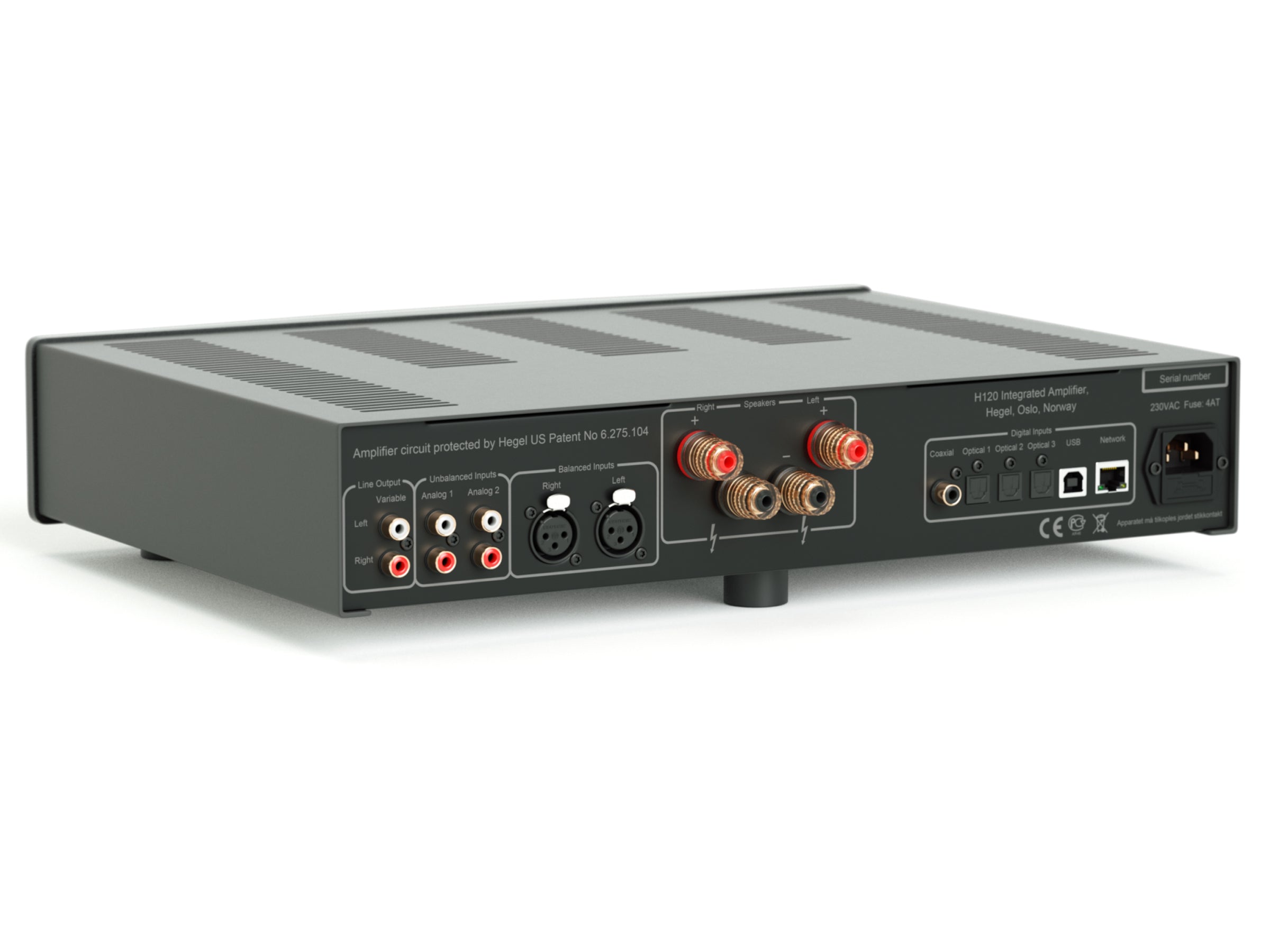 Hegel H120 Streaming Amplifier + Neat Motive SX1 Speakers