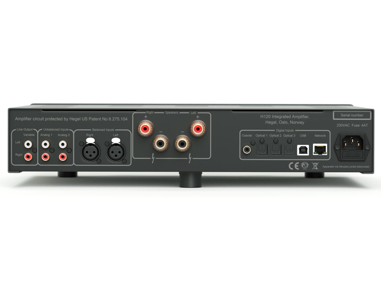 Hegel H120 Streaming Amplifier + Neat Motive SX1 Speakers