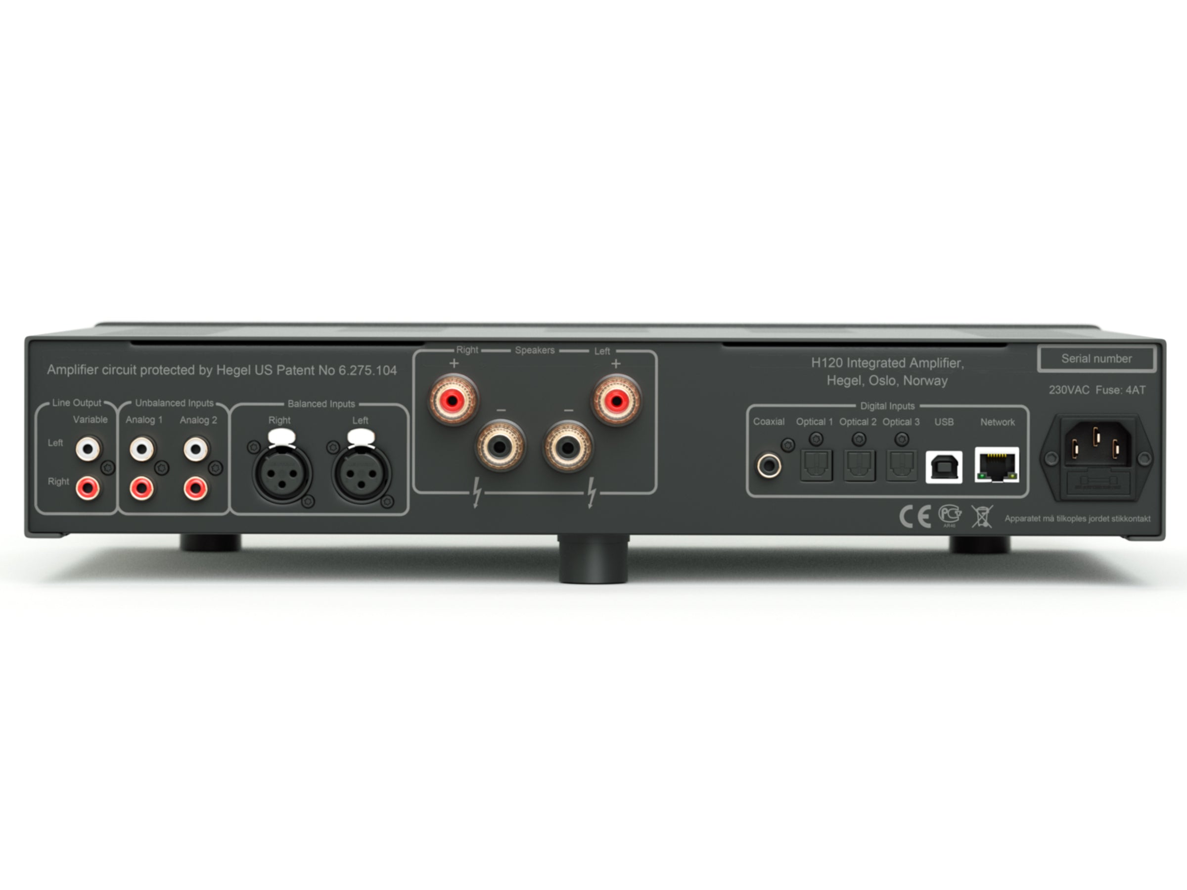 Hegel H120 Streaming Amplifier + Neat Motive SX1 Speakers
