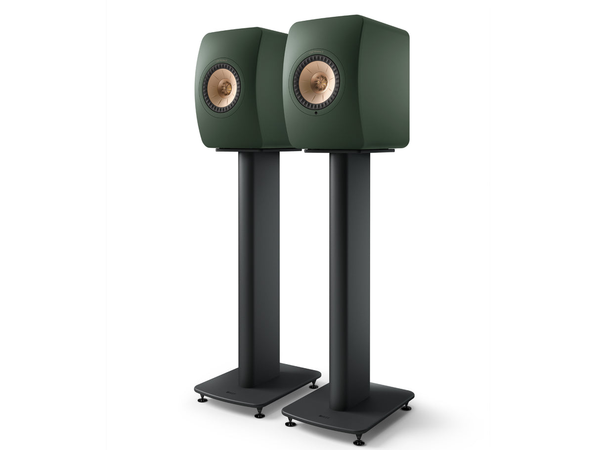 KEF LS50 Wireless II + KEF S2 Floor Stands