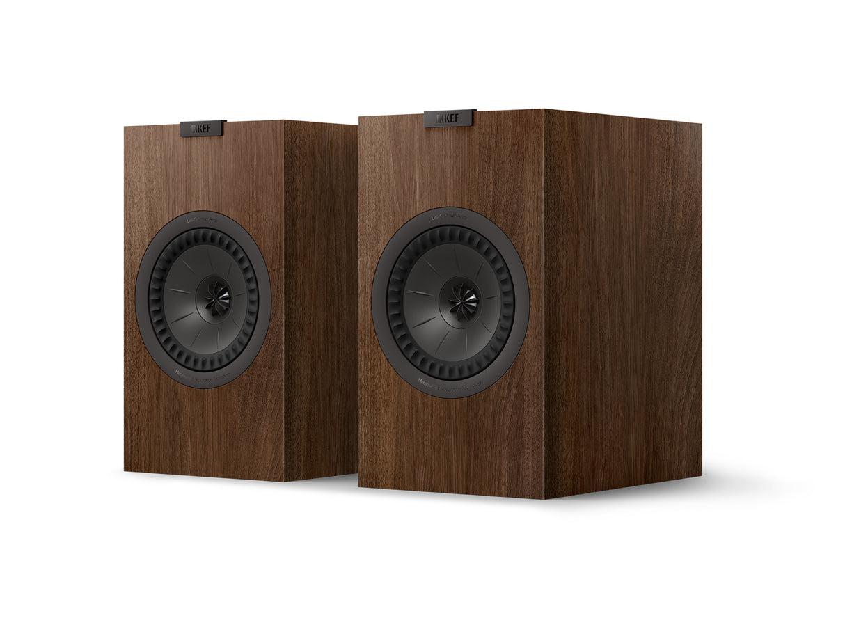 KEF Q3 Meta Bookshelf Speakers + SQ1 Floor Stands
