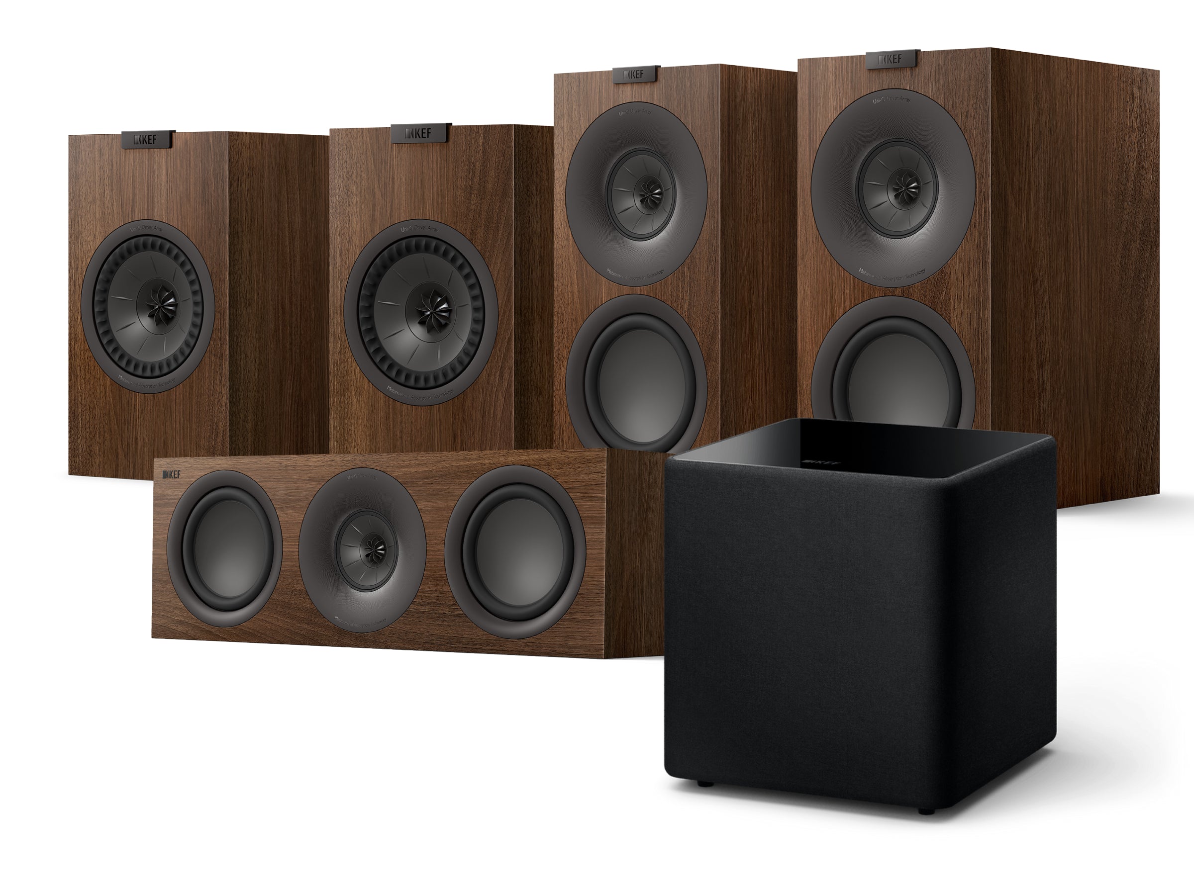 KEF Q Concerto + Q1 META 5.1 Home Cinema Speaker Package