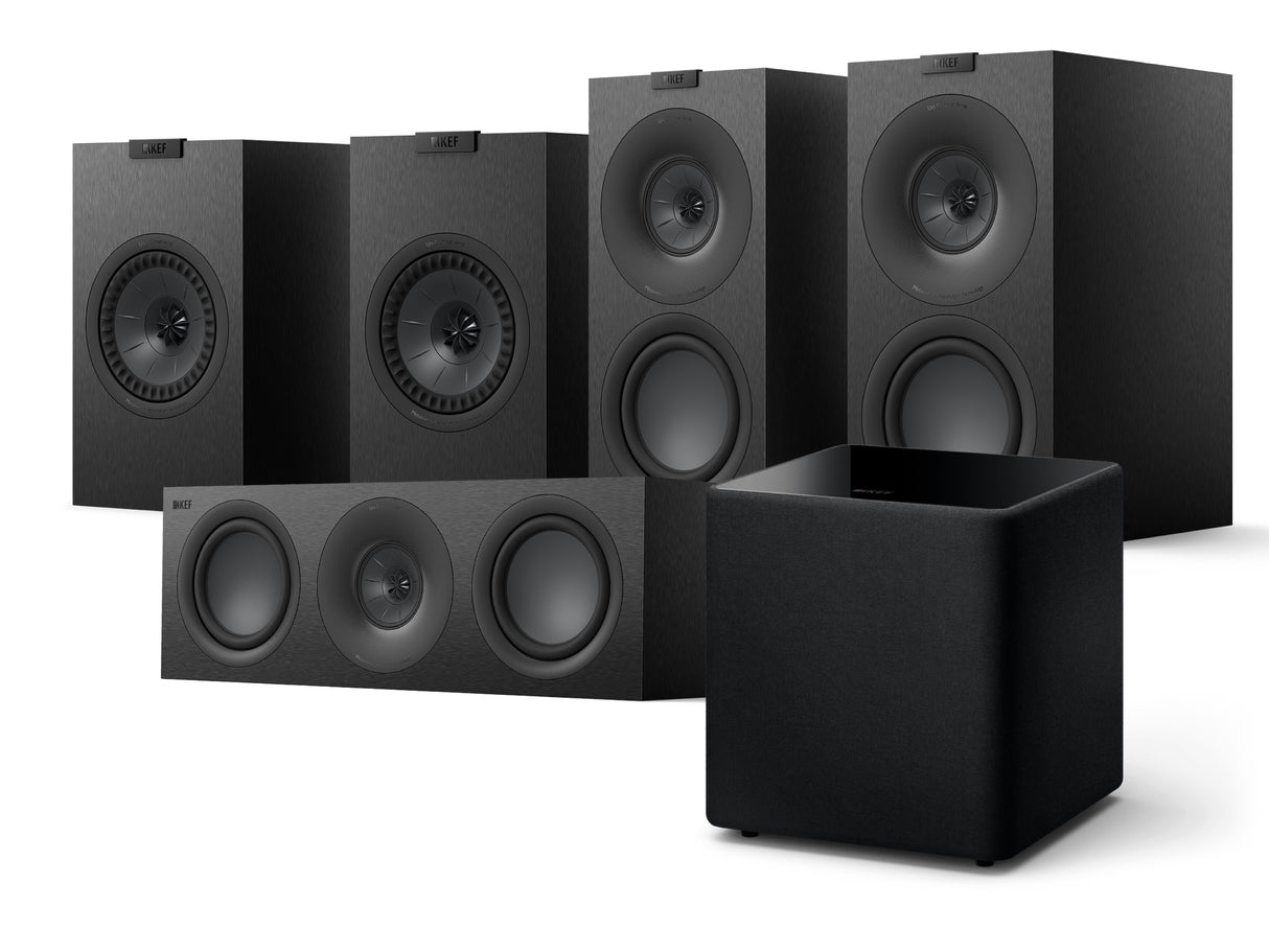 KEF Q Concerto + Q1 META 5.1 Home Cinema Speaker Package
