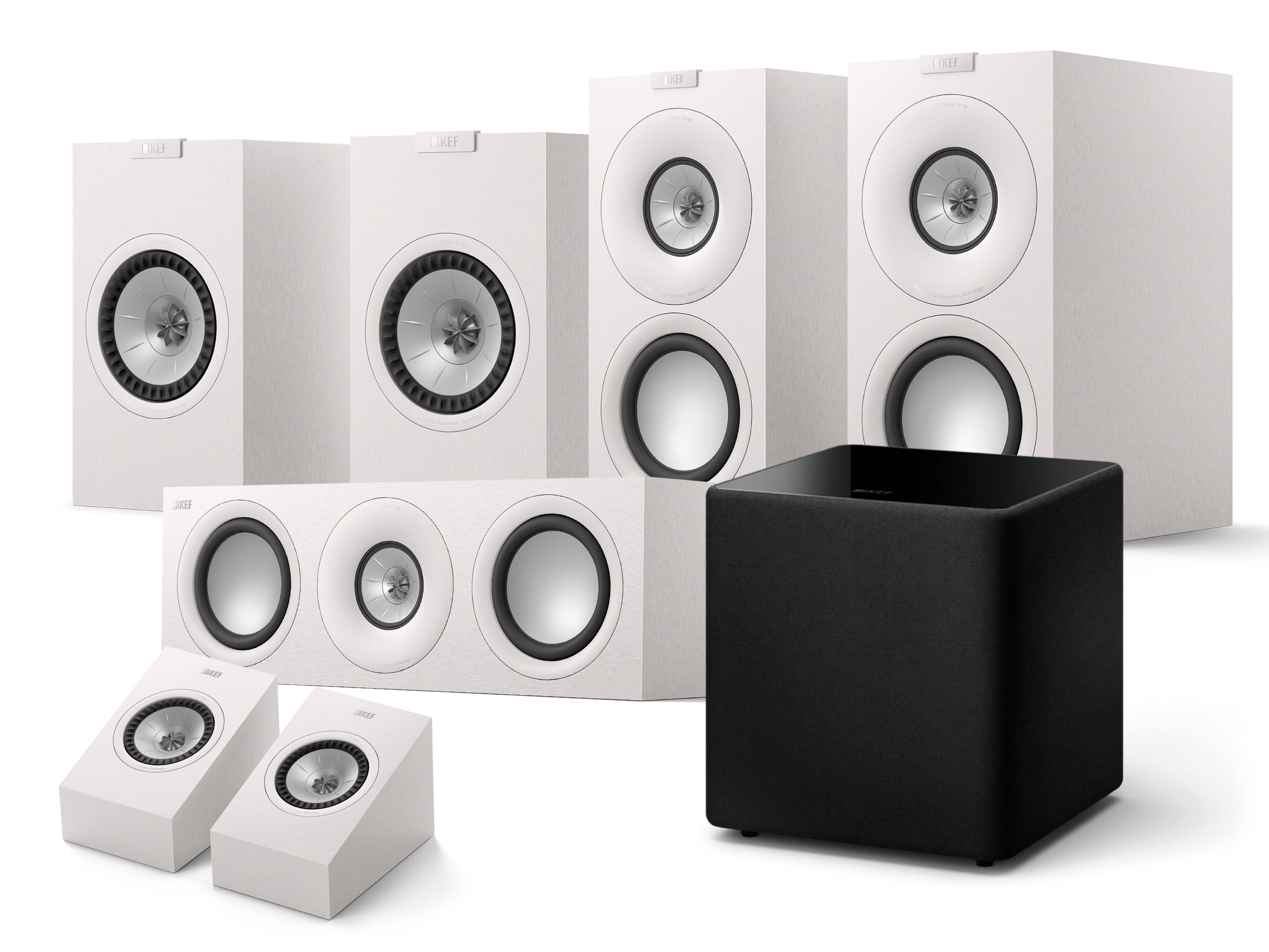 KEF Q Concerto + Q1 META 5.1 Home Cinema Speaker Package