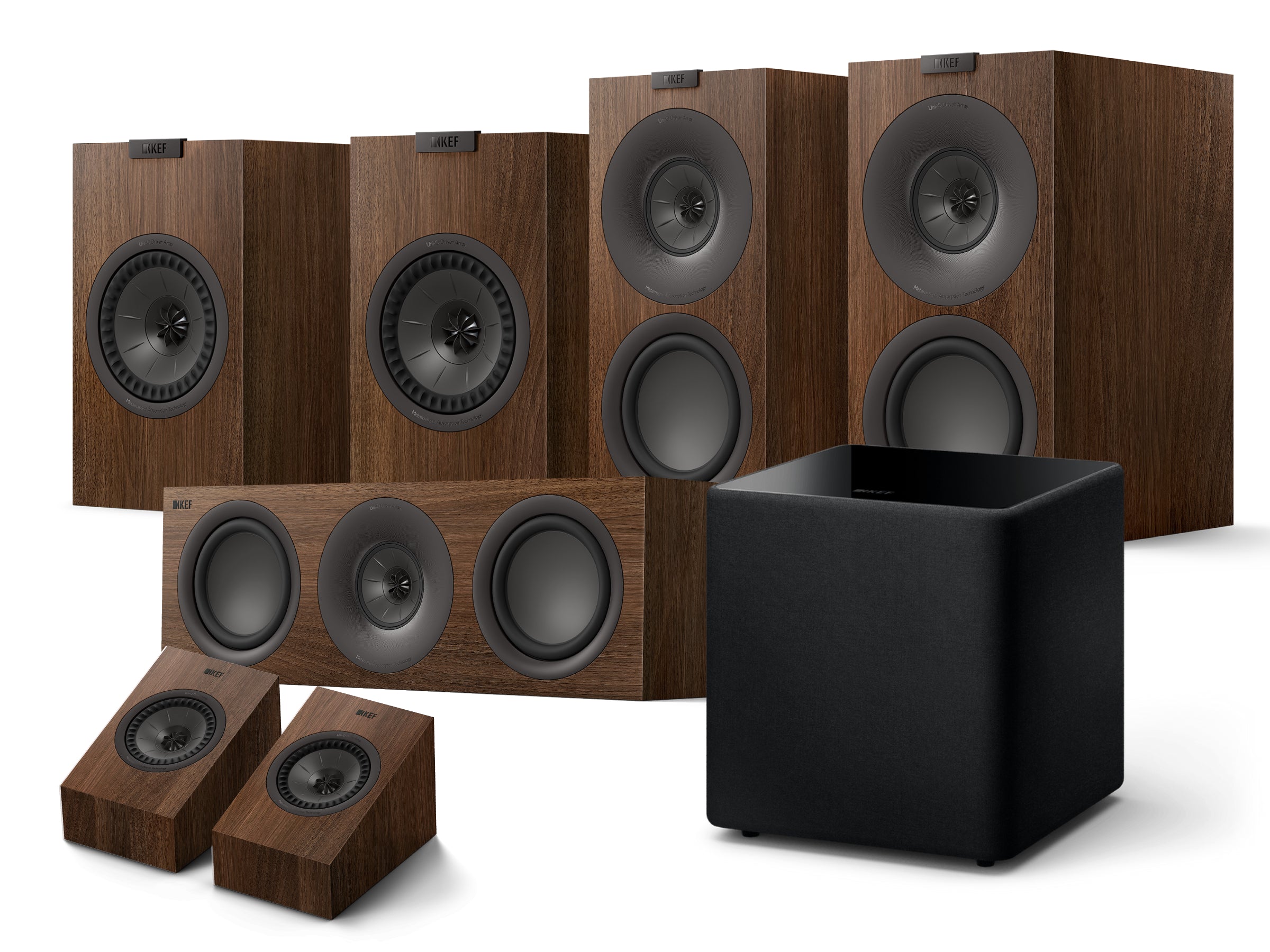 KEF Q Concerto + Q1 META 5.1 Home Cinema Speaker Package