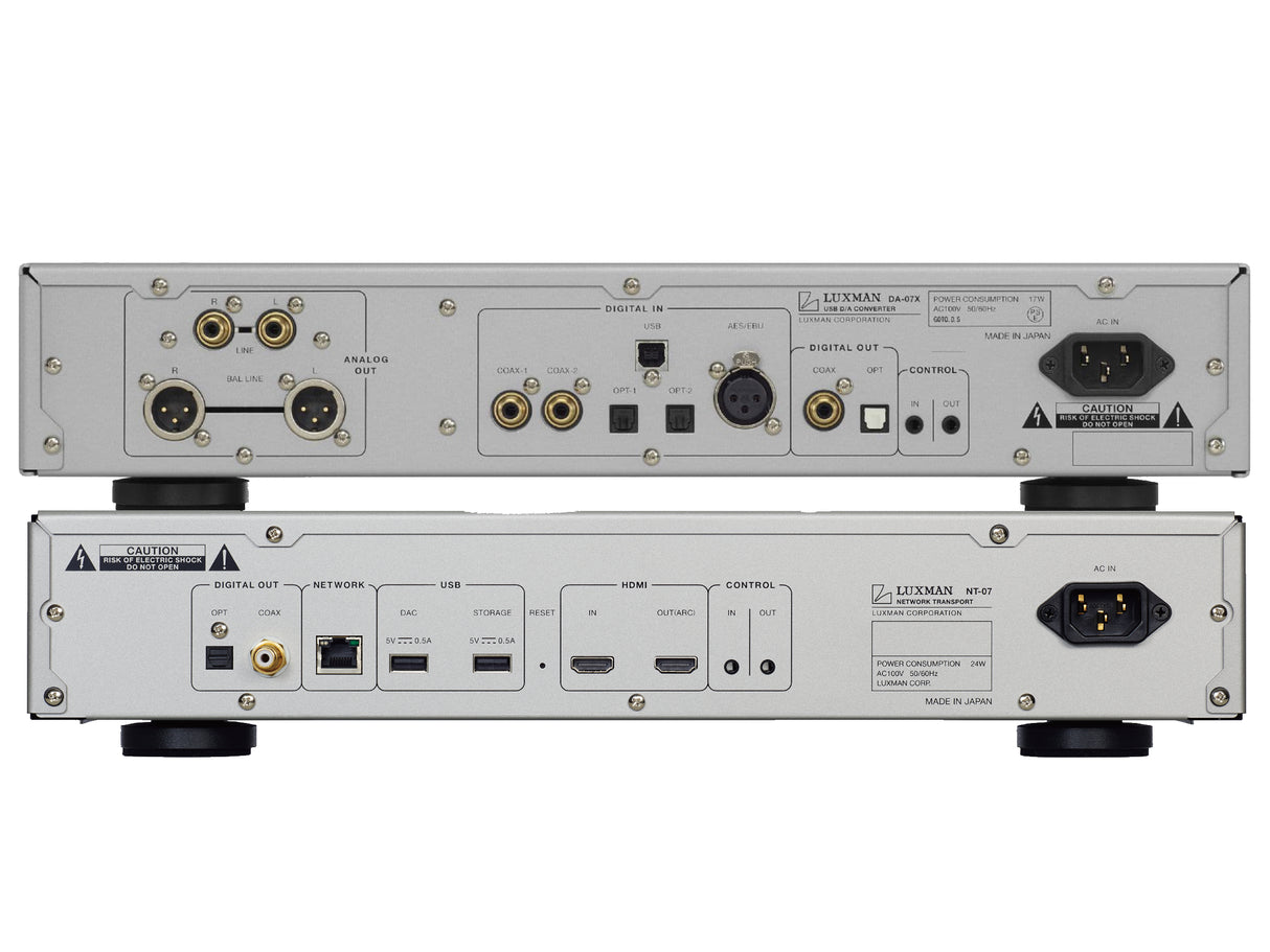 LUXMAN NT-07 + DA-07X Network Streaming Transport/DAC