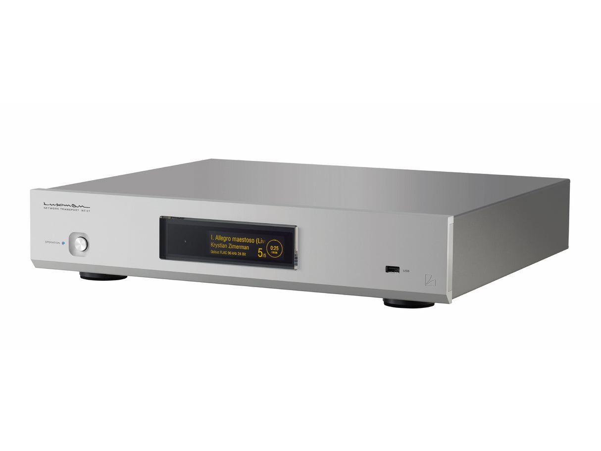 LUXMAN NT-07 + DA-07X Network Streaming Transport/DAC