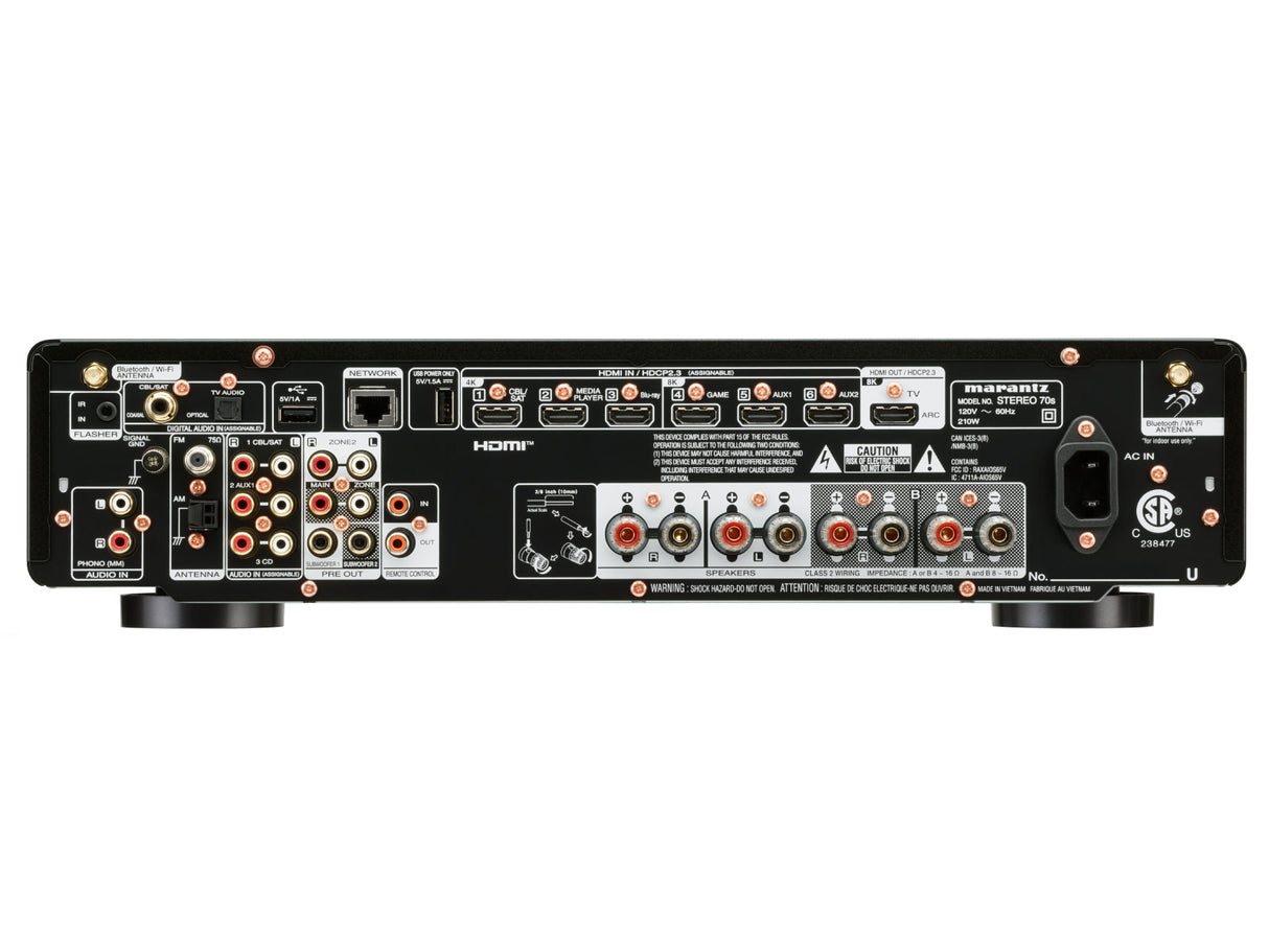 Marantz STEREO 70s Black Streaming Receiver (Damaged box)