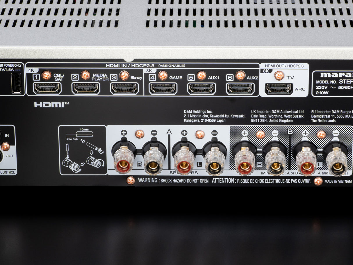 Marantz STEREO 70s Black Streaming Receiver (Damaged box)