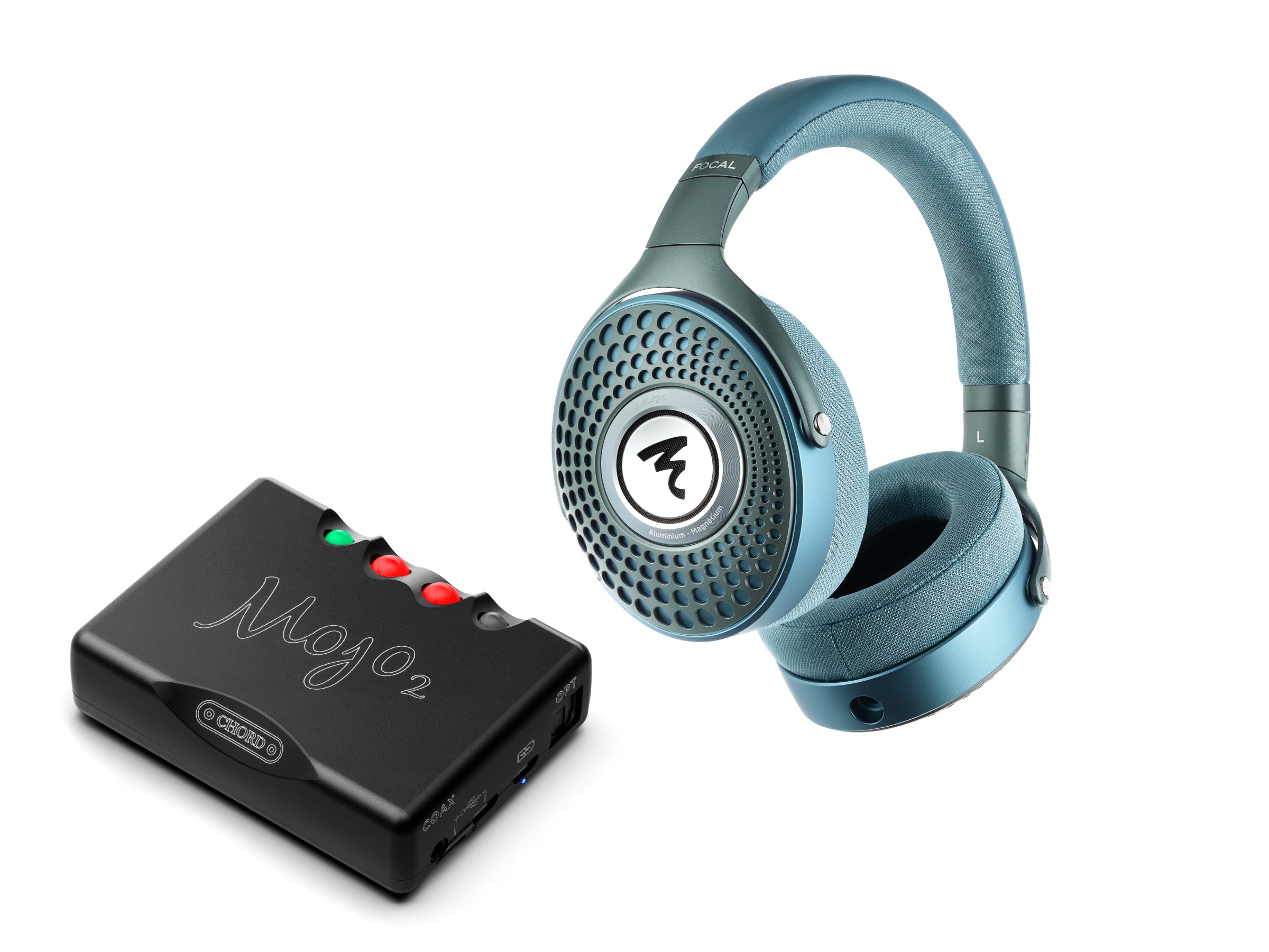 Chord Electronics Mojo 2 DAC + Focal Azurys Closed-Back Headphones
