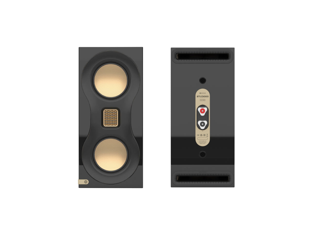 Monitor Audio Studio 89 Bookshelf Speakers + Studio 89 Stands