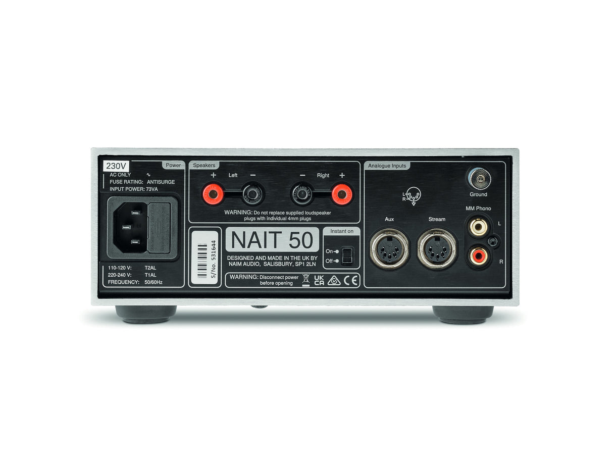 Naim NAIT 50 Integrated Amplifier (2023 Edition) (Ex Demonstration)