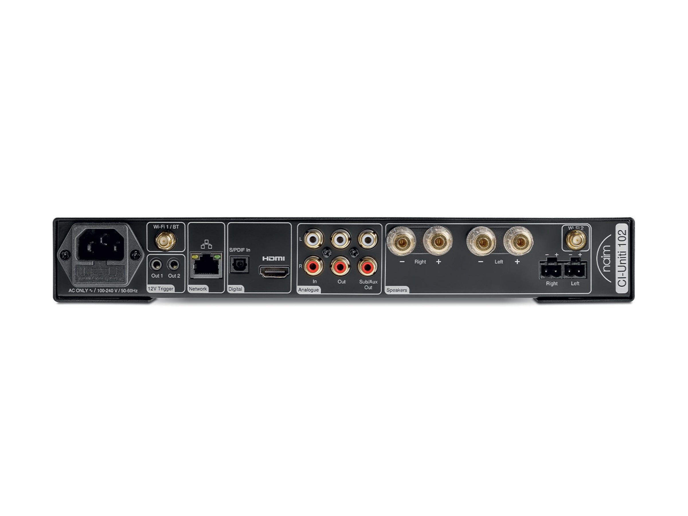 Naim CI-UNITI 102 + Monitor Audio Climate CL2 (3G) M + Cables (Outdoor Speaker System)