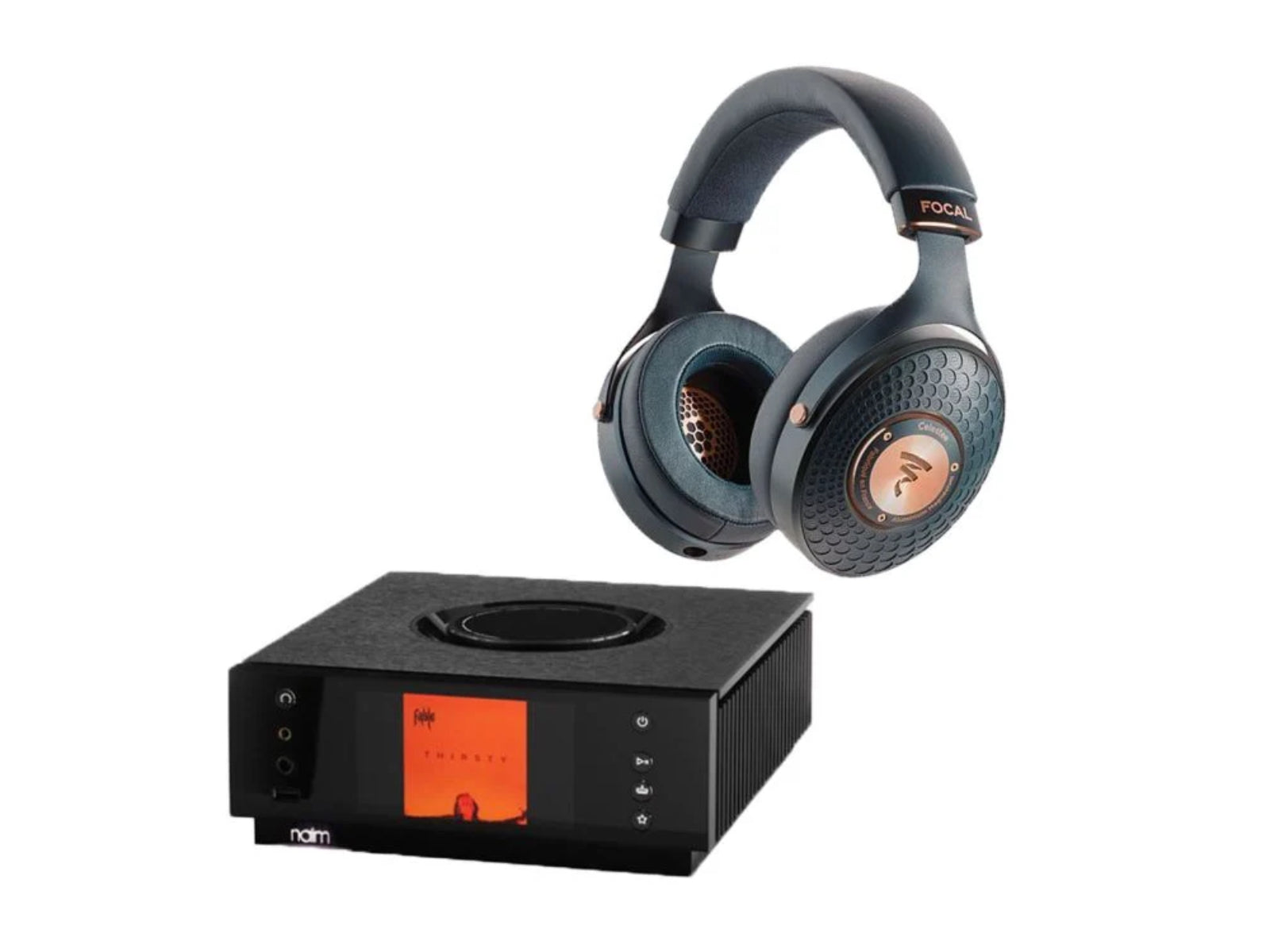 Naim Uniti Atom Headphone Edition Focal Celestee Headphones