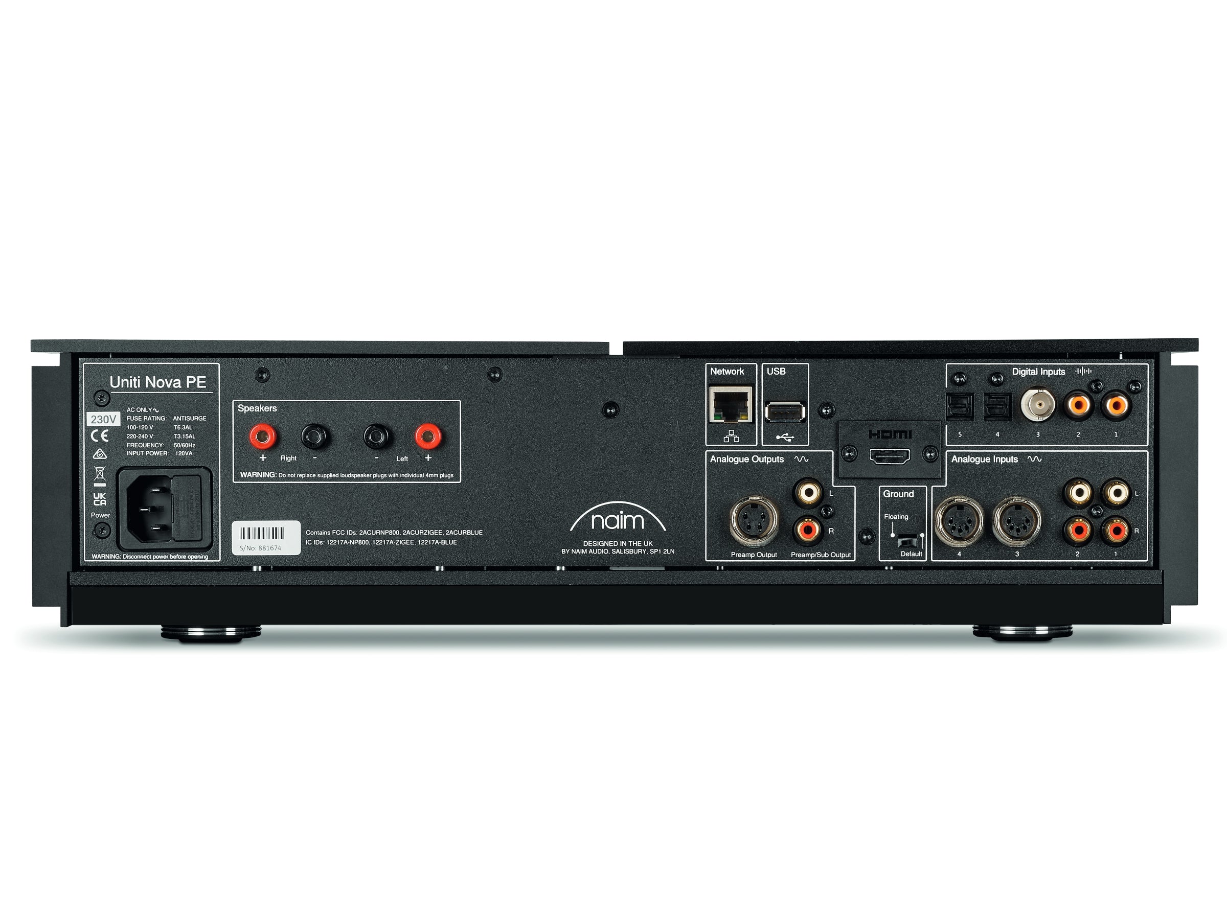 Naim Uniti Nova PE (Power Edition) Streaming Amplifier