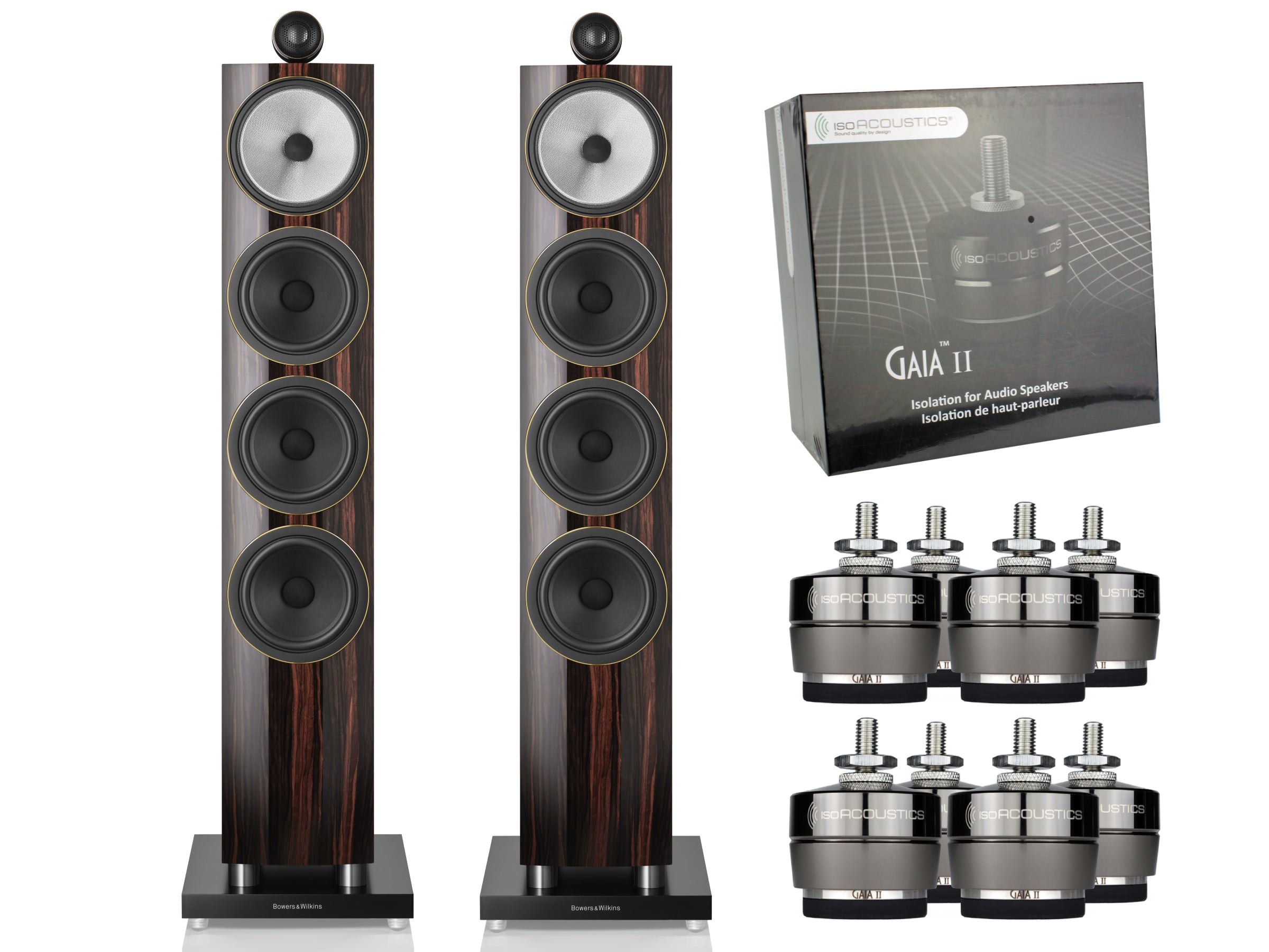 Bowers & Wilkins 702 S3 Signature Floorstanding Speakers