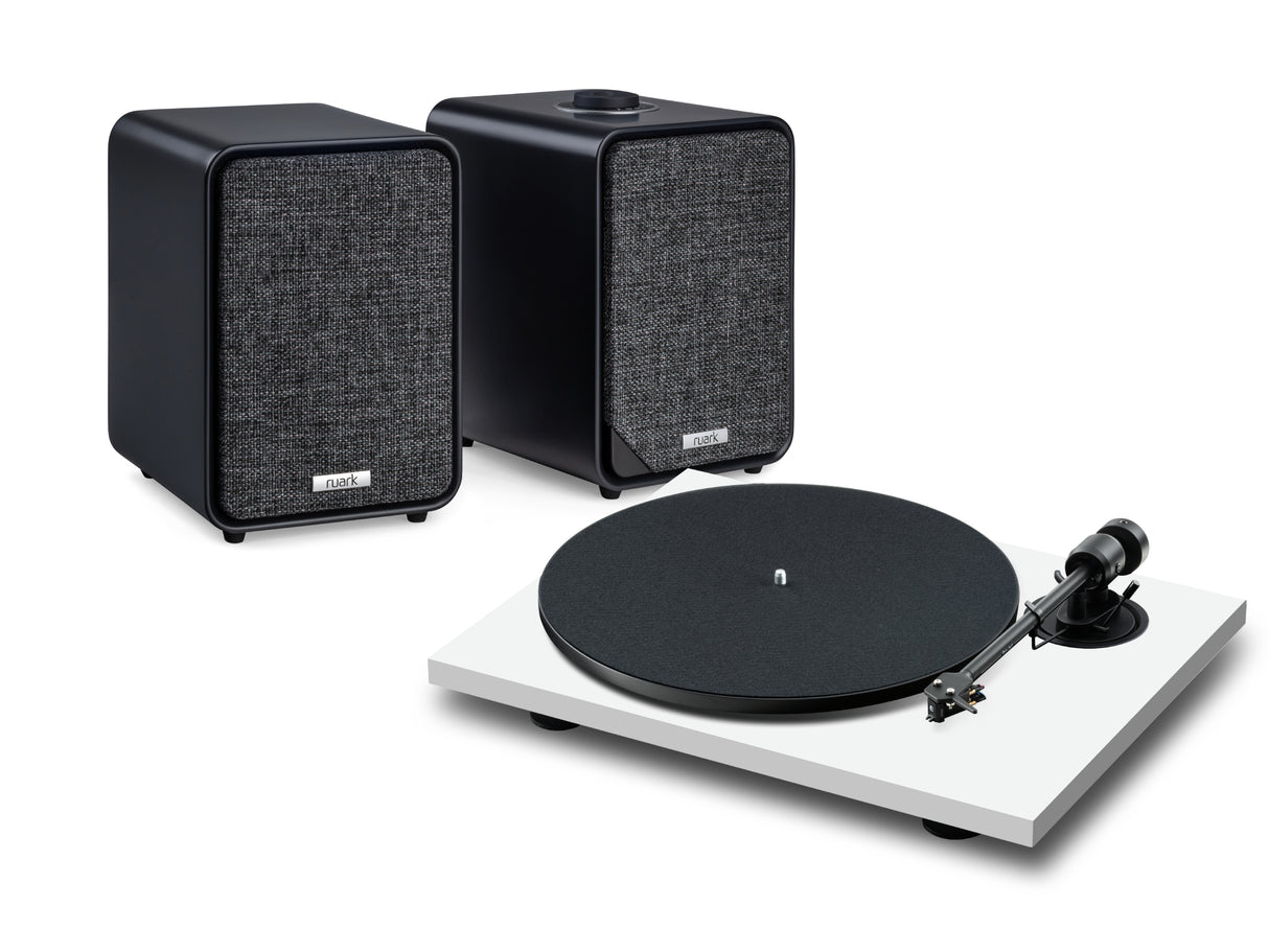 Pro-Ject E1.2 Turntable with Ruark MR1 Mk3 Speakers