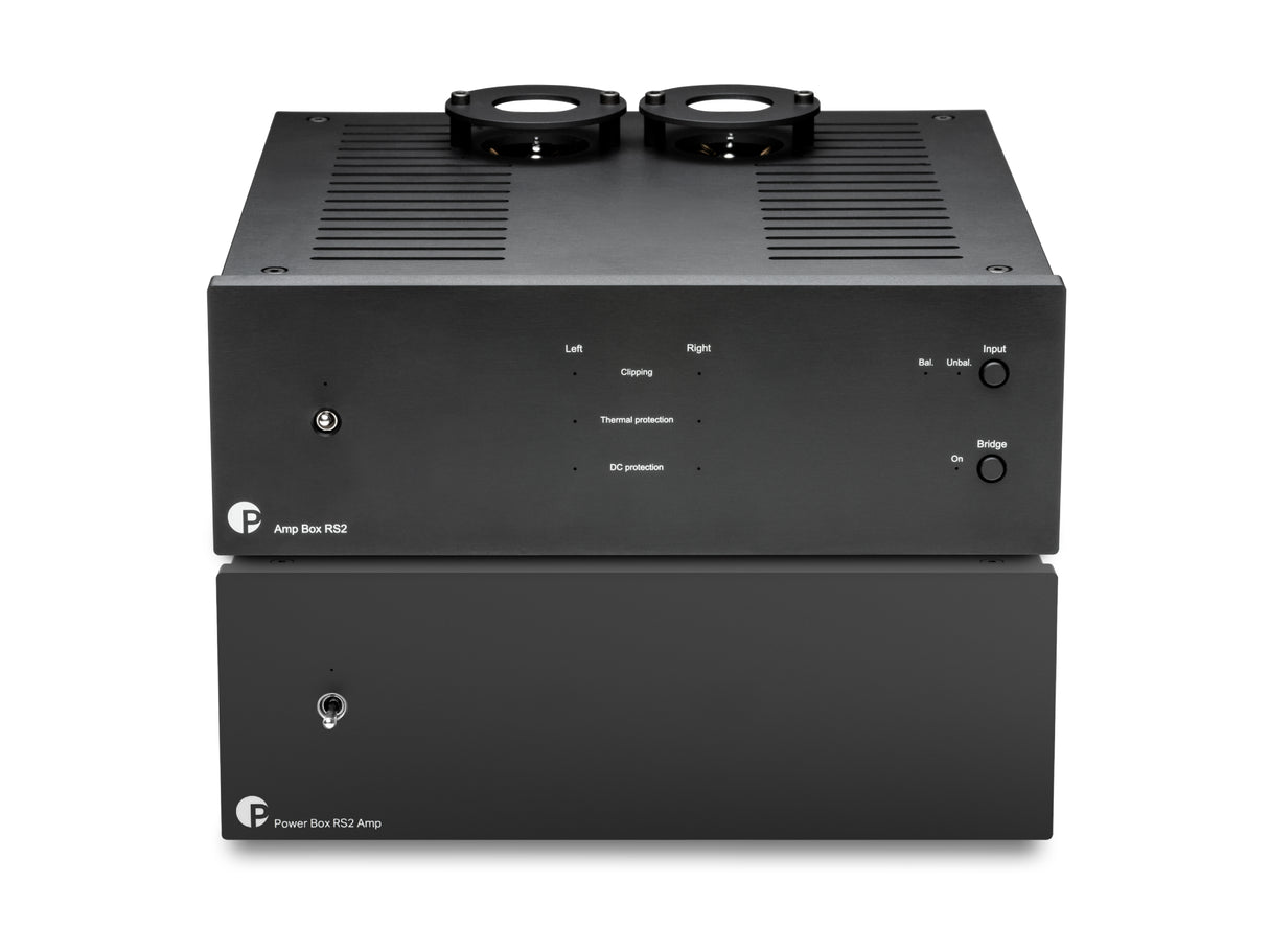 Pro-Ject Amp Box RS2 + Power Box Amp RS2 Integrated Amplifier with Power Supply