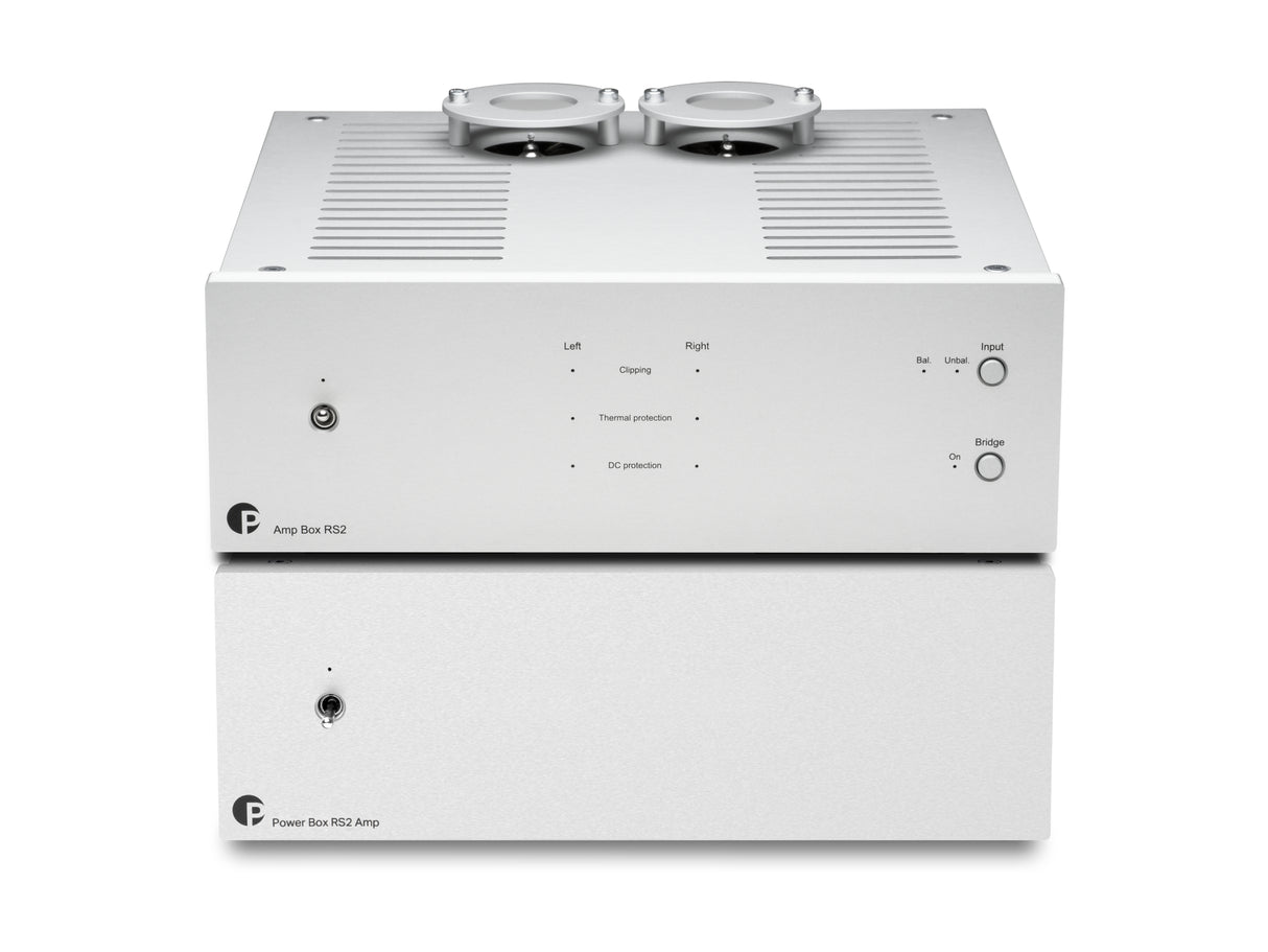Pro-Ject Amp Box RS2 + Power Box Amp RS2 Integrated Amplifier with Power Supply