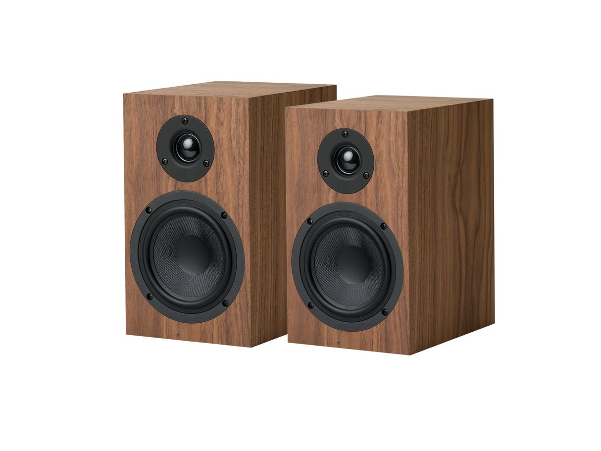 Pro-Ject Speaker Box 5 S2 Walnut Bookshelf Speakers (Opened box)