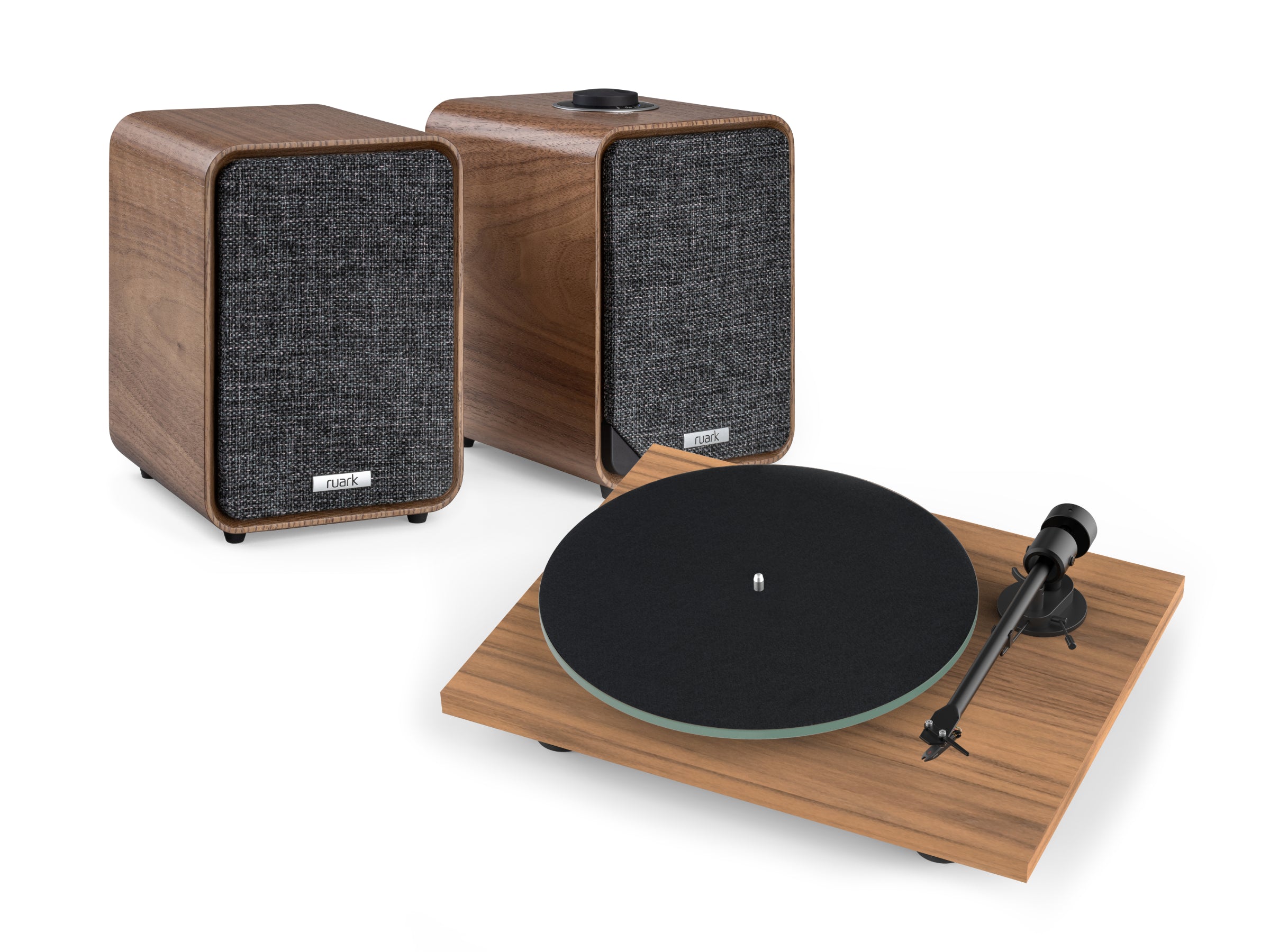 Pro-Ject T1 EVO BT Turntable + Ruark MR1 Mk3 Speakers
