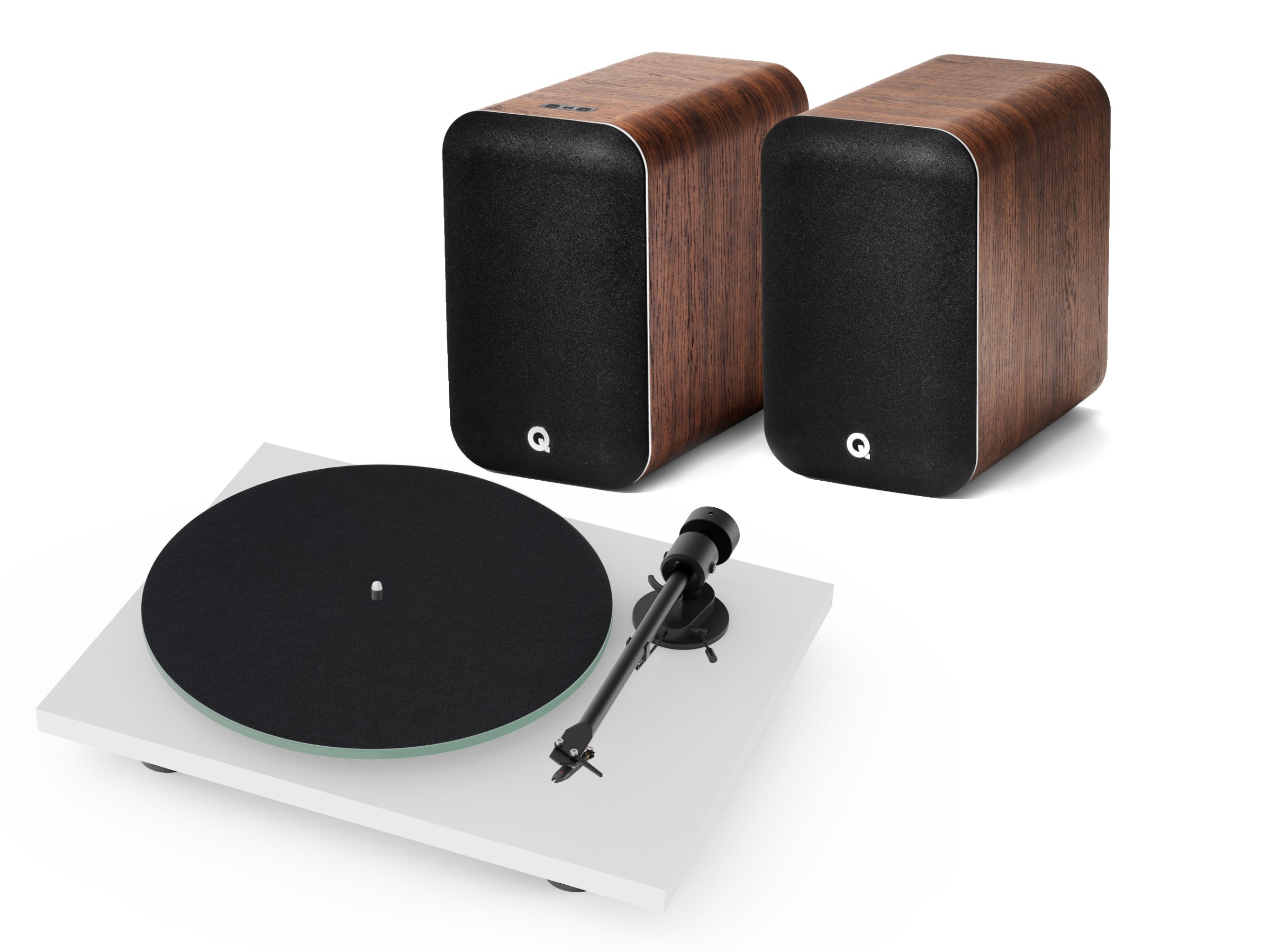 Pro-Ject T1 EVO Phono & Q Acoustic M20 Active Turntable System
