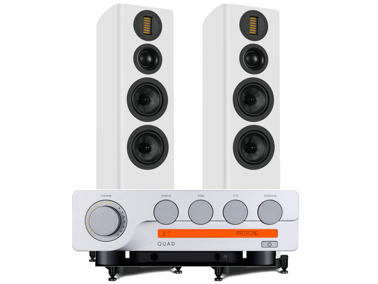Quad 3 + Wharfedale EVO 5.4 Speakers