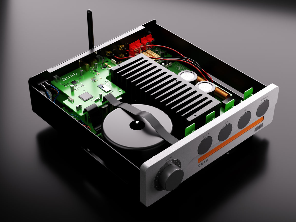 Quad 3 with Monitor Audio Studio 89 Speakers