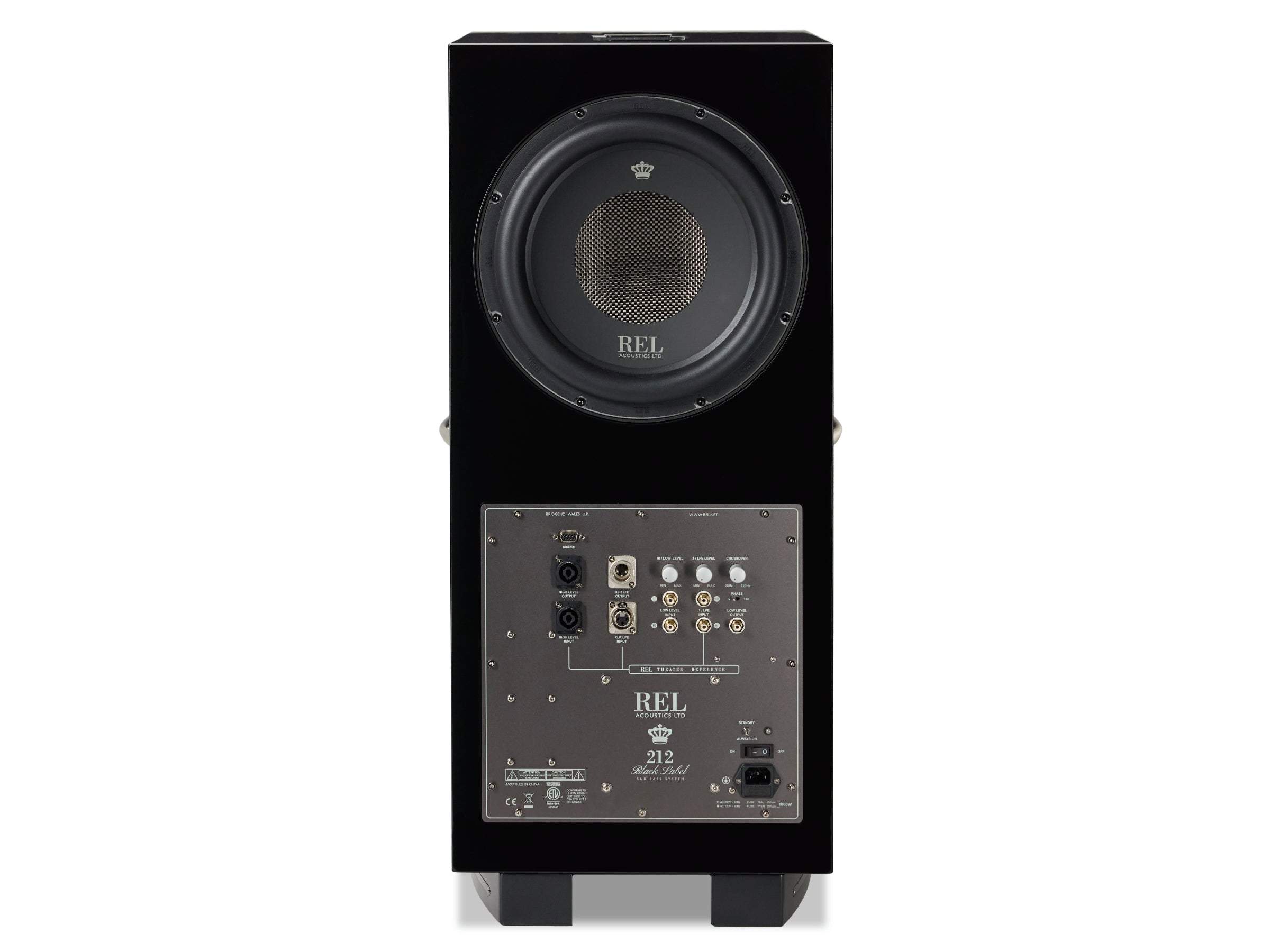 REL Acoustics 212 Black Label Subwoofer (Pair)