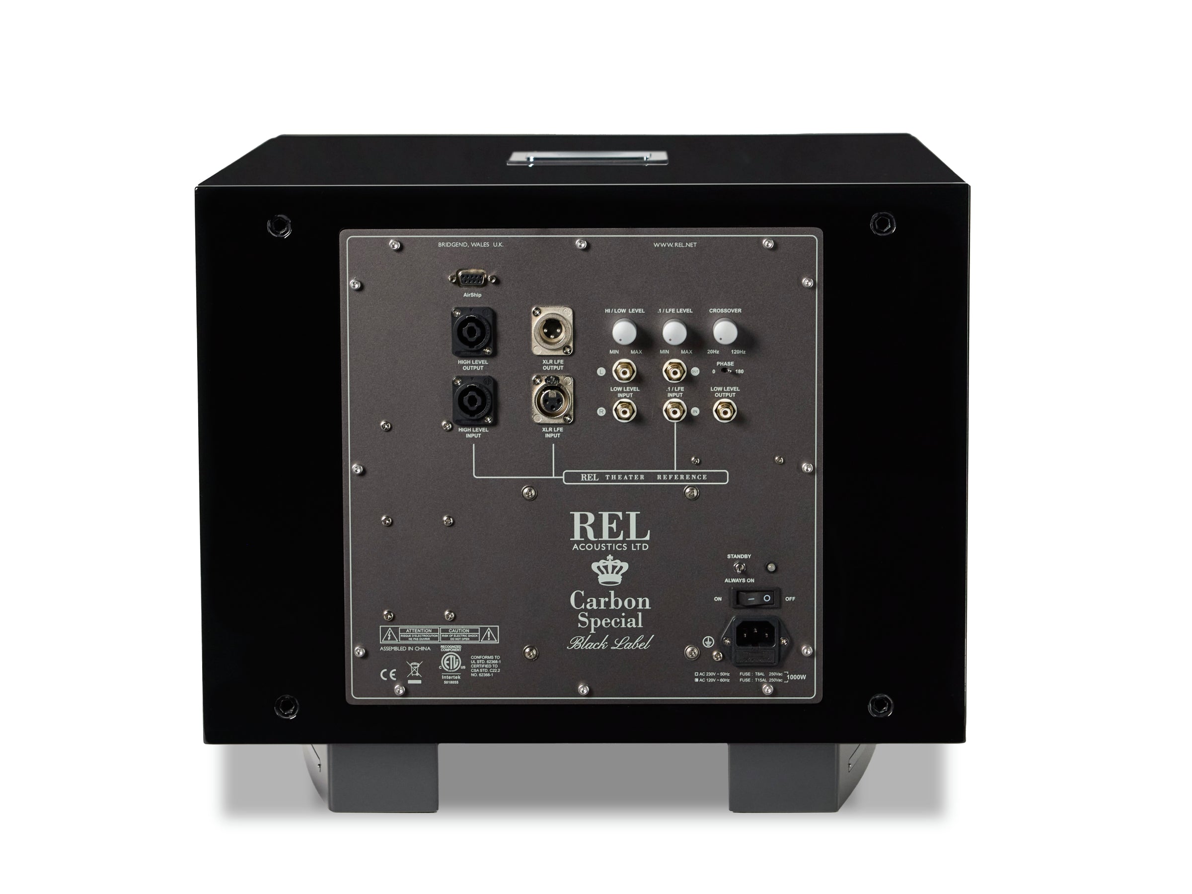 REL Acoustics Carbon Special Black Label Subwoofer