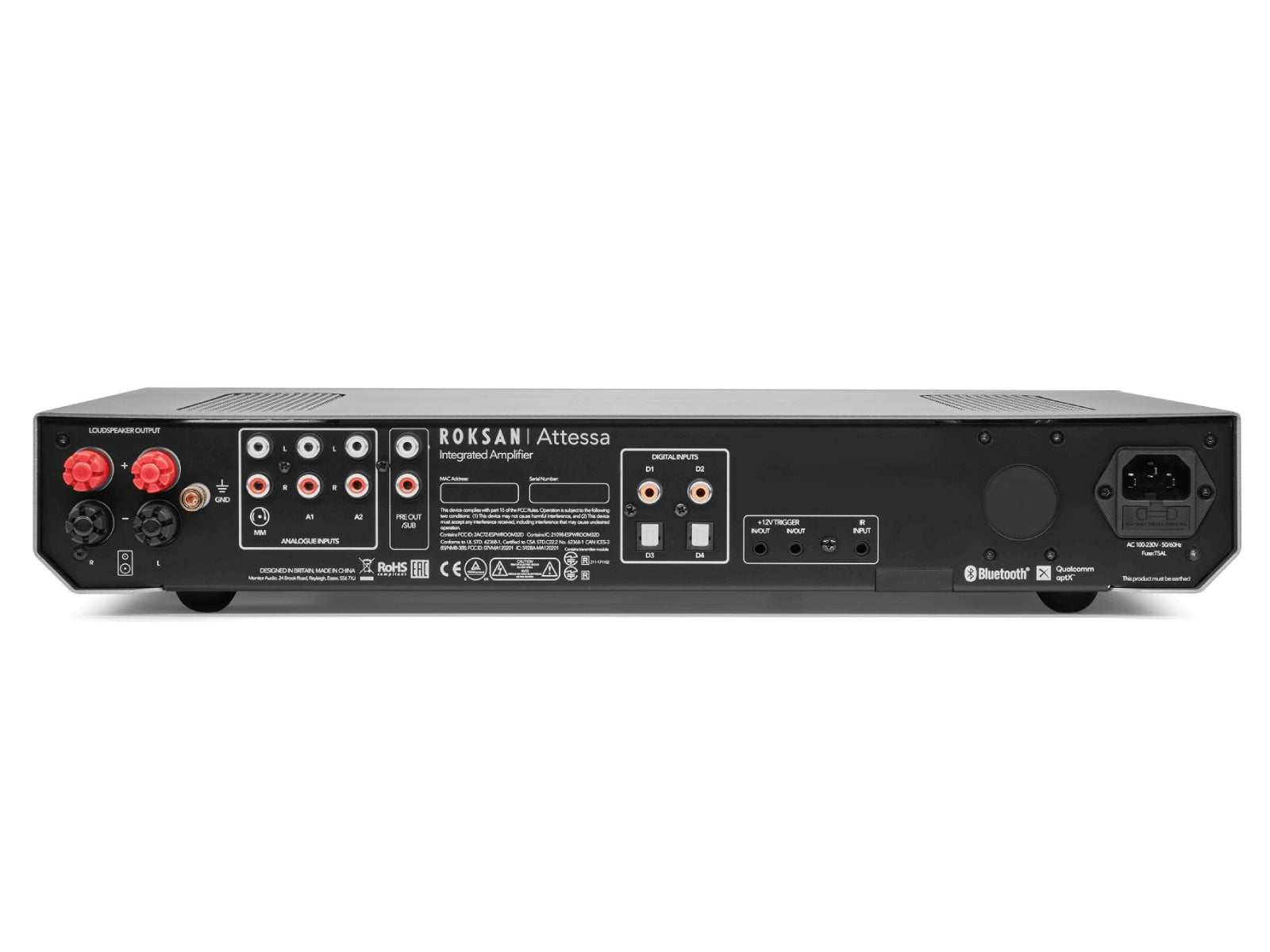 Roksan Attessa Streaming Amplifier & CD Transport