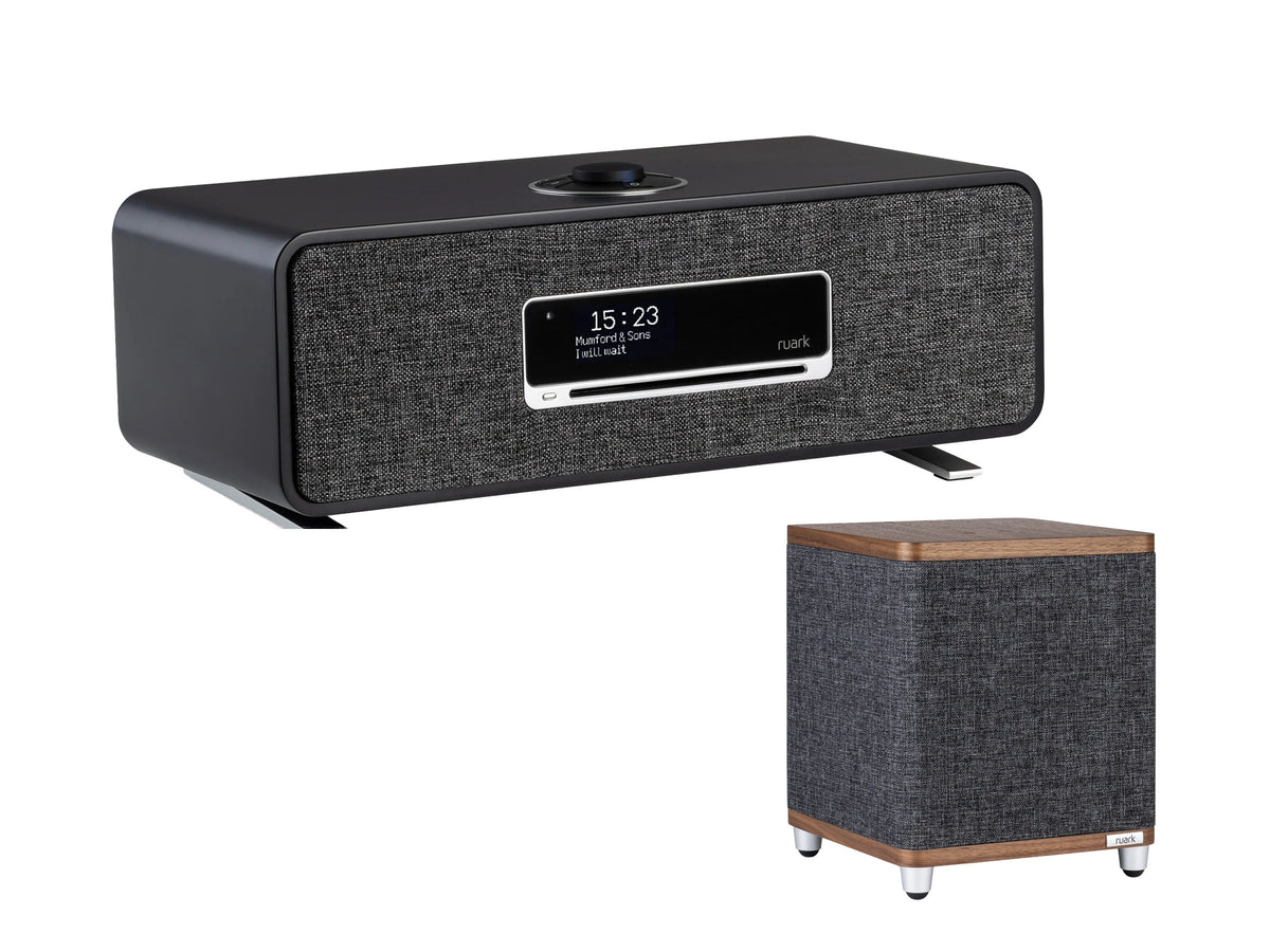 Ruark R3S Music System with Ruark RS1 Subwoofer