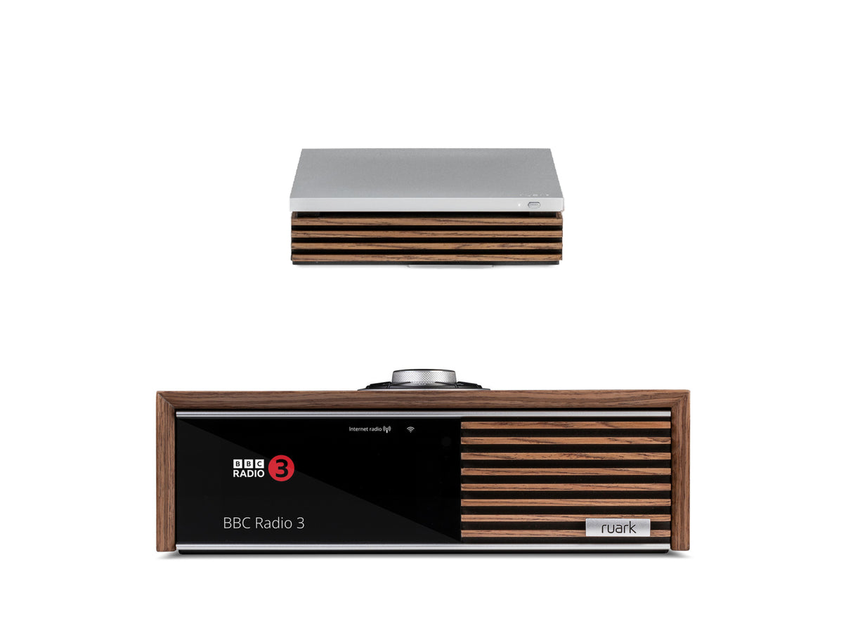 Ruark R610 with R-CD100 CD Transport