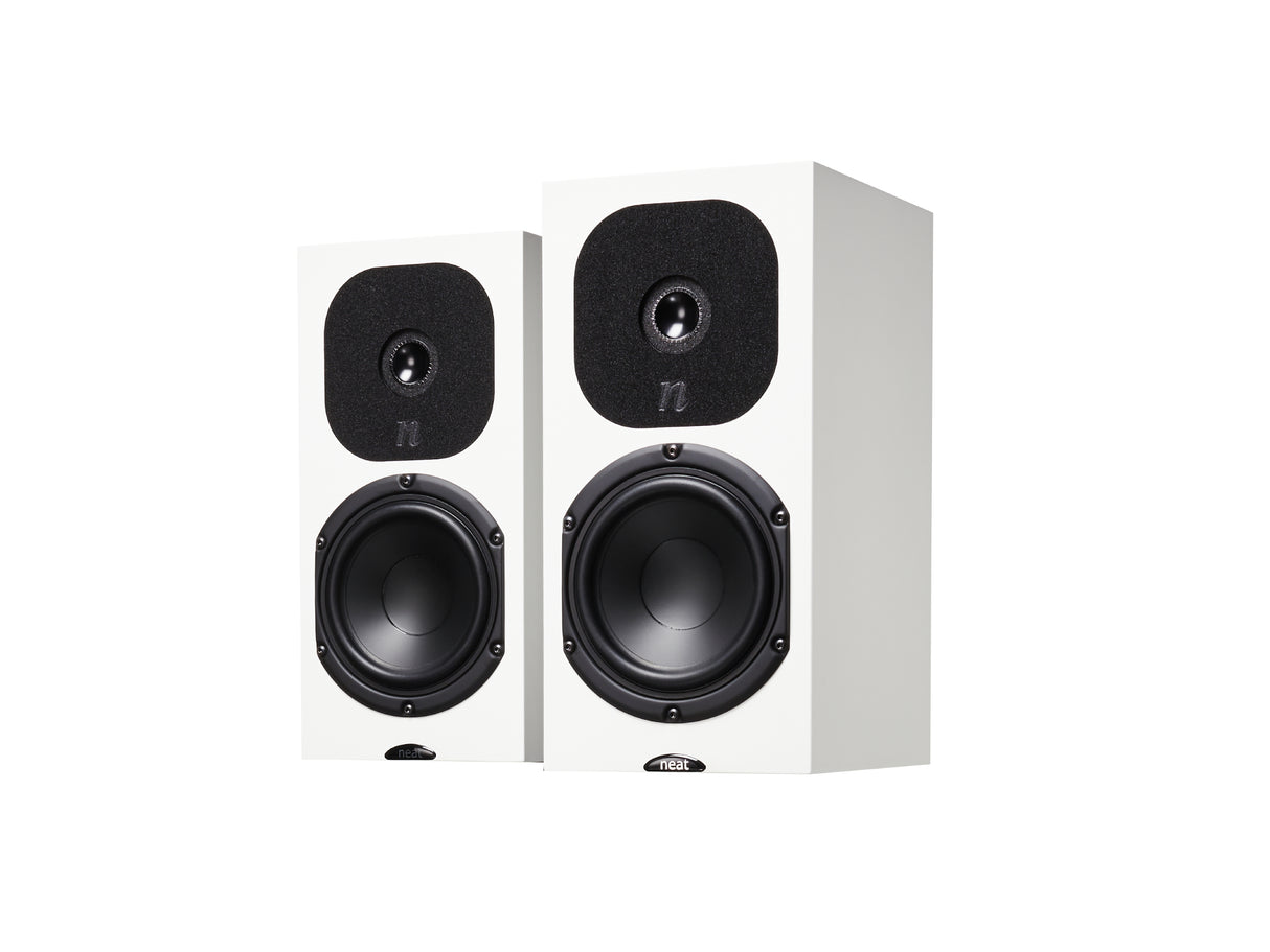 Neat Motive SX3 White Bookshelf Speakers