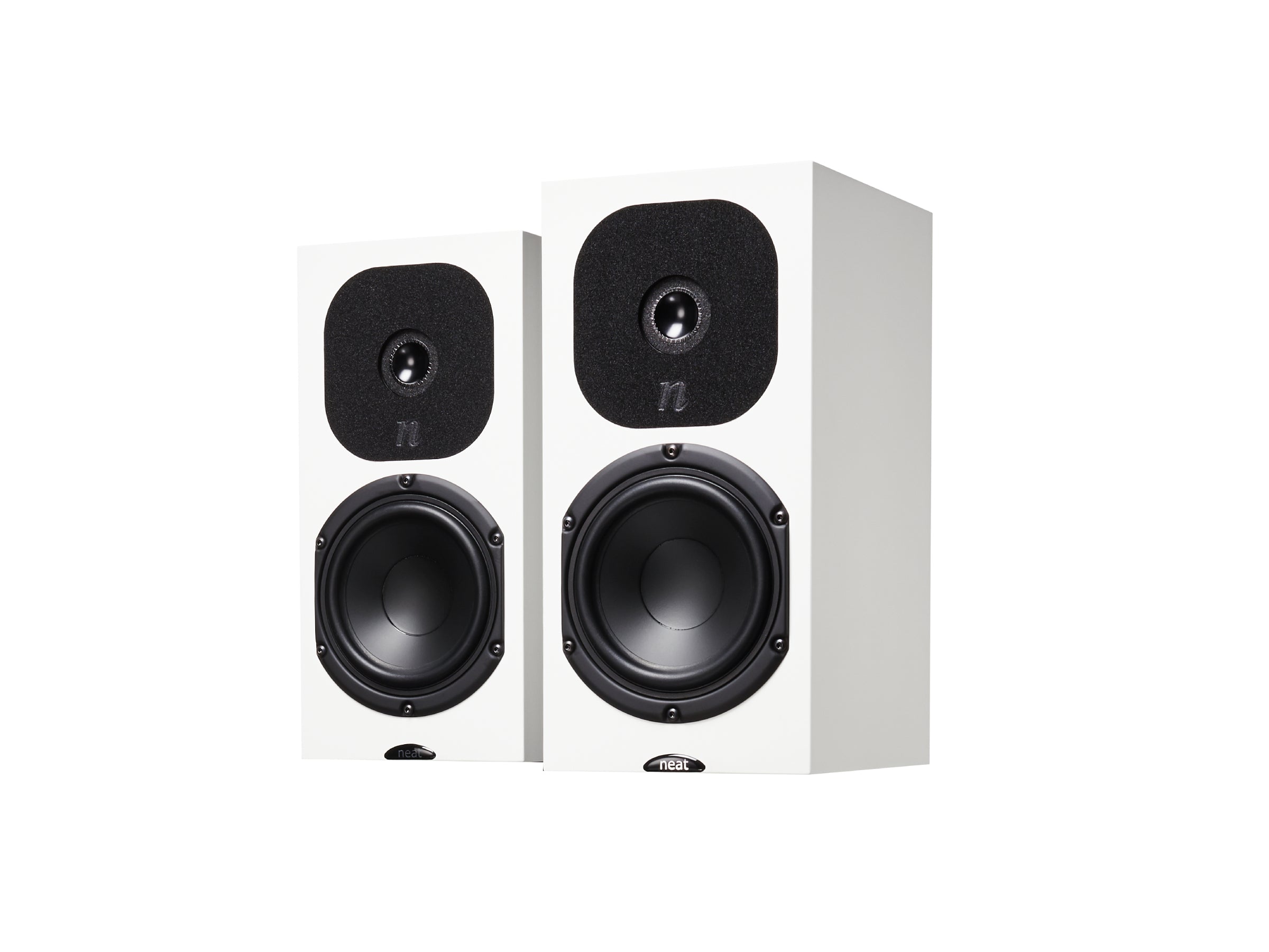 Neat Motive SX3 White Bookshelf Speakers