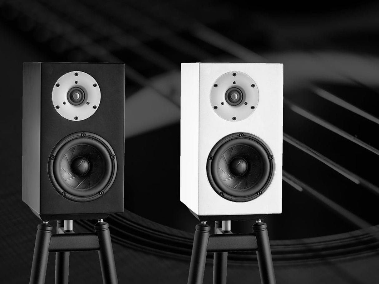 Serhan Swift Mµ2 MKII White Bookshelf Speakers (Ex Demonstration)