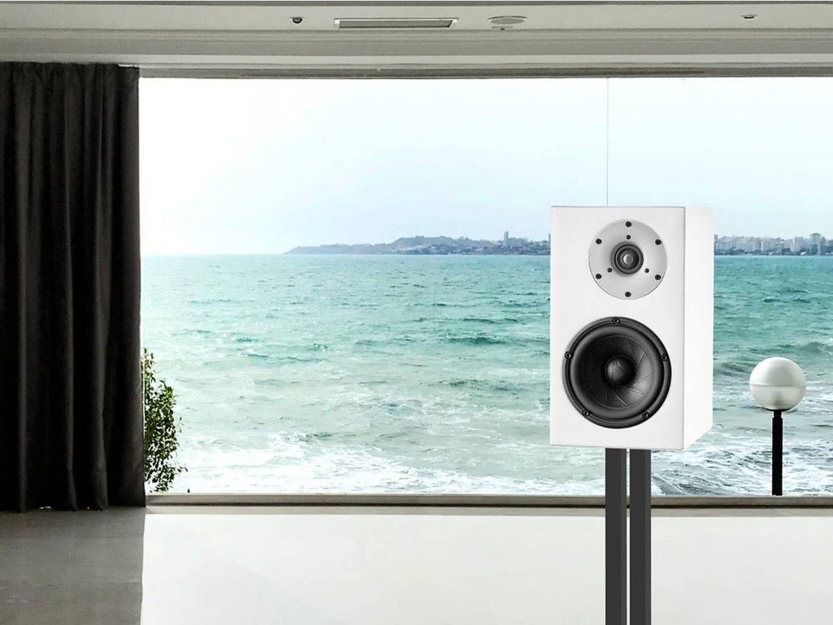Serhan Swift Mµ2 MKII White Bookshelf Speakers (Ex Demonstration)