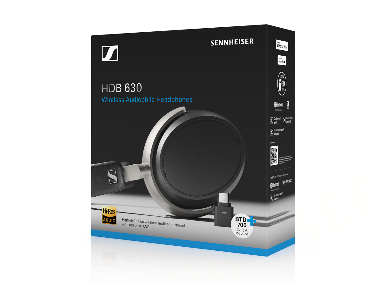 Sennheiser HDB 630 Closed-back Wireless Headphones