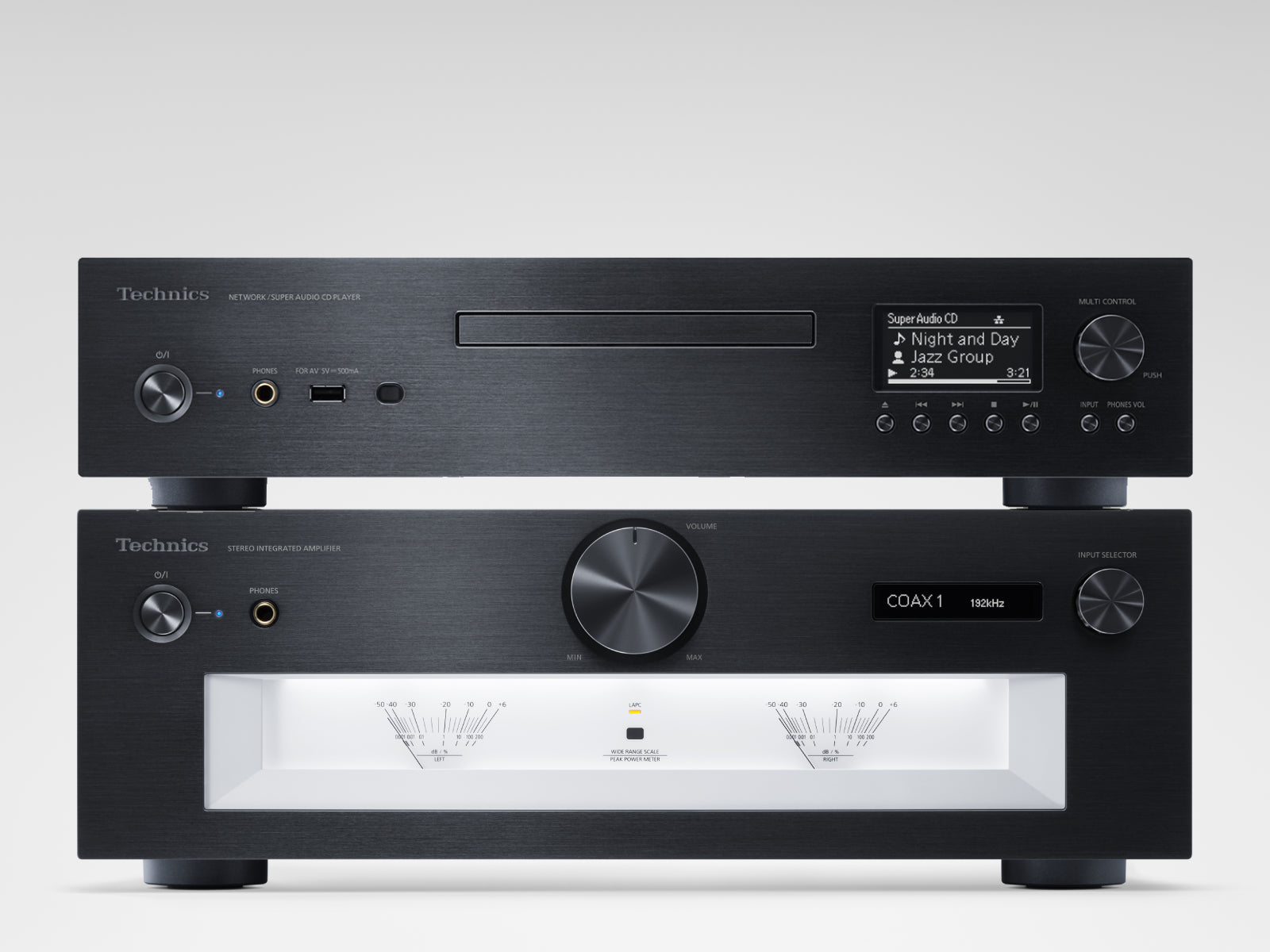 Technics SU-G700M2 & SL-G700M2 Amplifier with Network / SACD Player