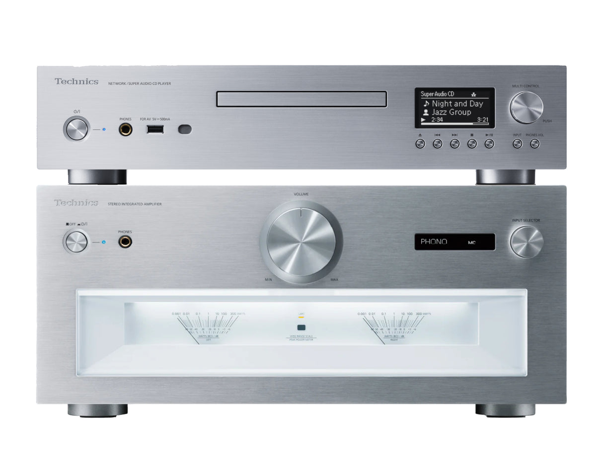 Technics SU-R1000 & SL-G700M2 Amplifier with Network / SACD Player