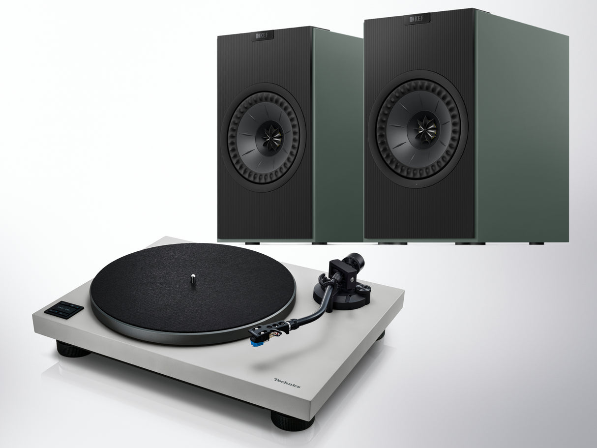 Technics SL-40CBT Direct Drive Turntable with KEF CODA W Wireless Turntable System