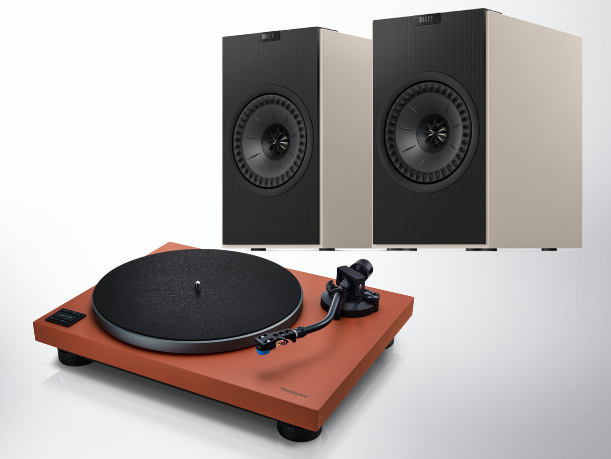 Technics SL-40CBT Direct Drive Turntable with KEF CODA W Wireless Turntable System