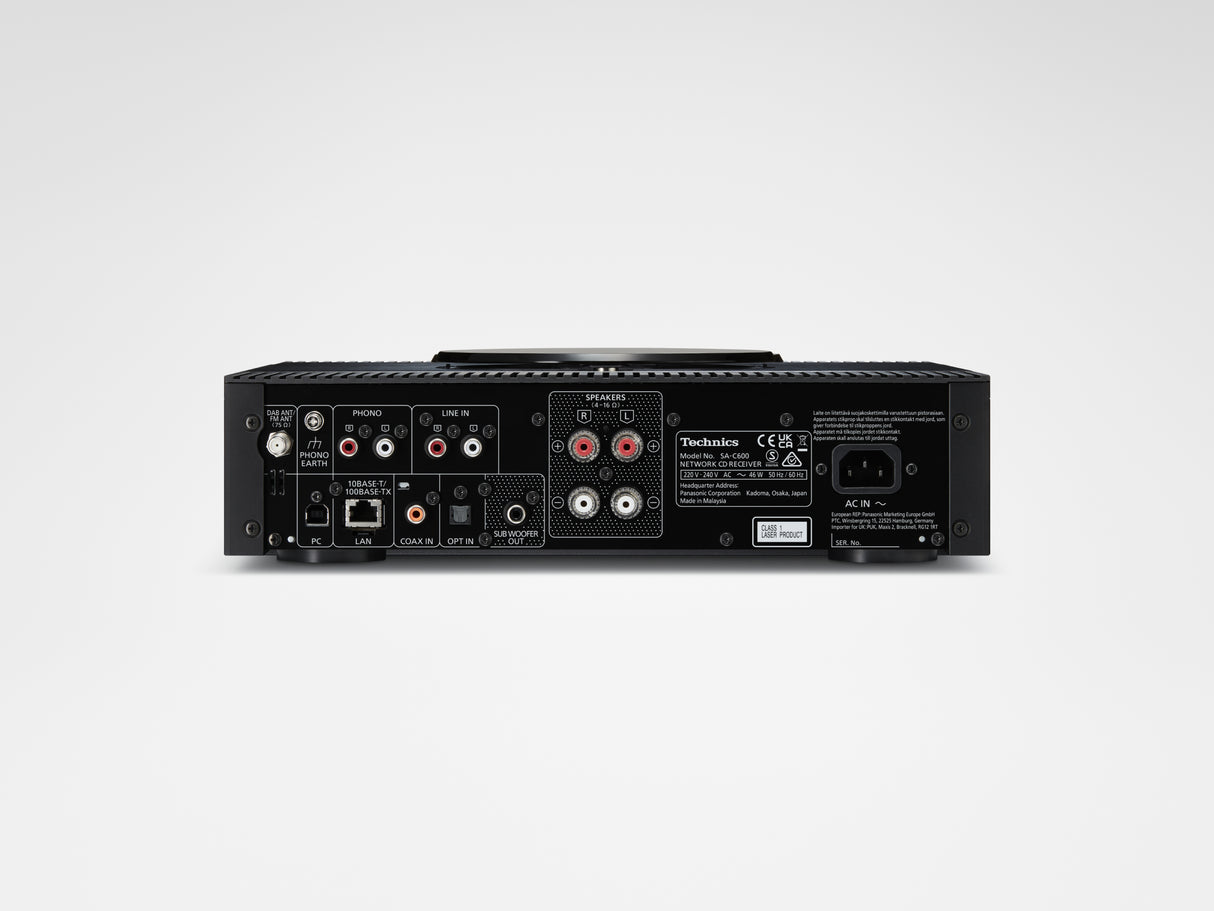 Technics SA-C600 System, 1500C Turntable & Speaker Package