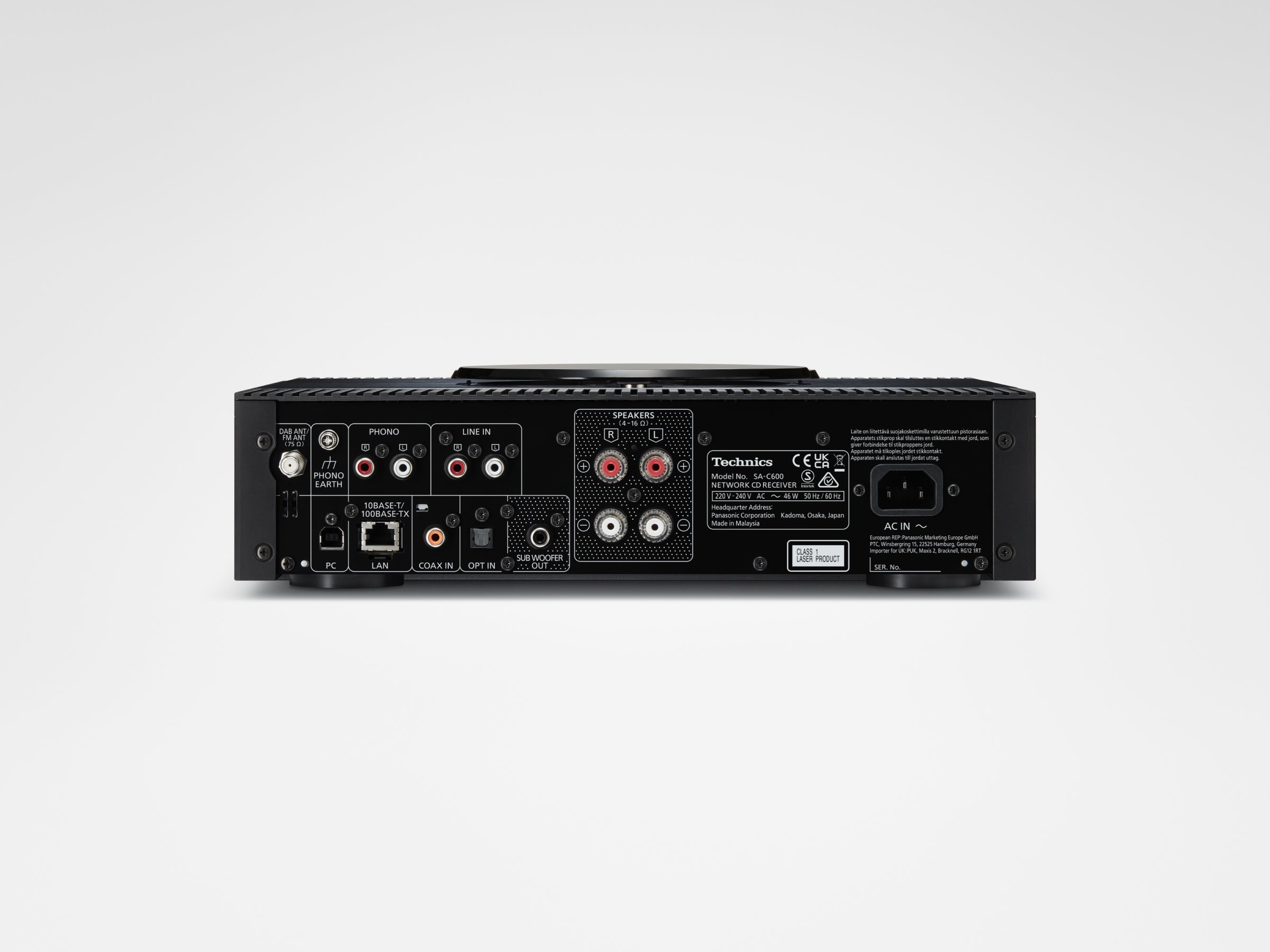 Technics SA-C600 System, 1500C Turntable & Speaker Package