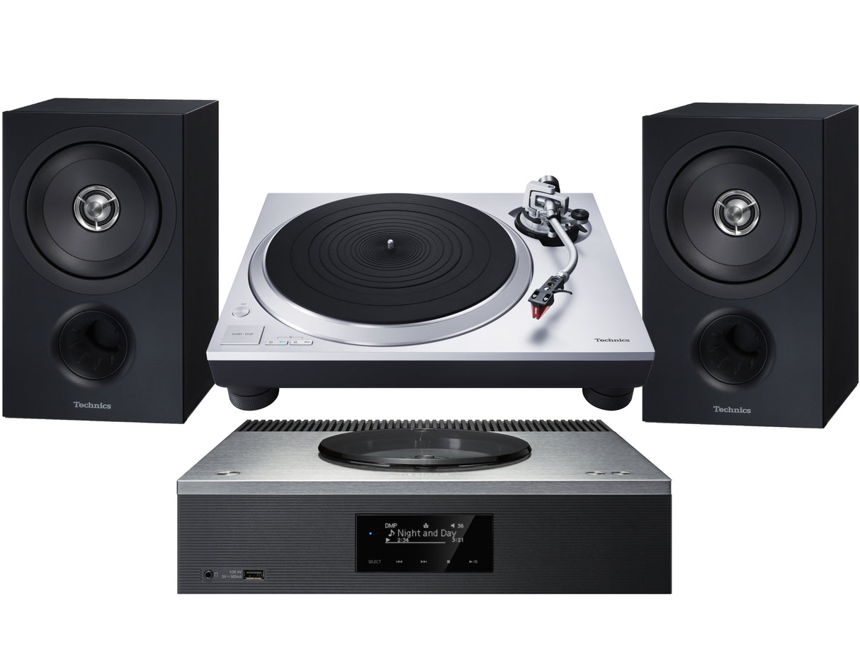 Technics SA-C600 System, 1500C Turntable & Speaker Package