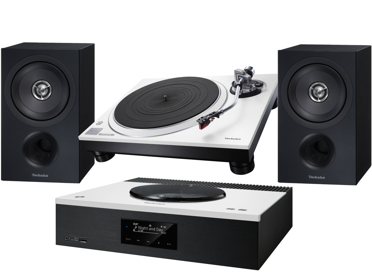 Technics SA-C600 System, 1500C Turntable & Speaker Package