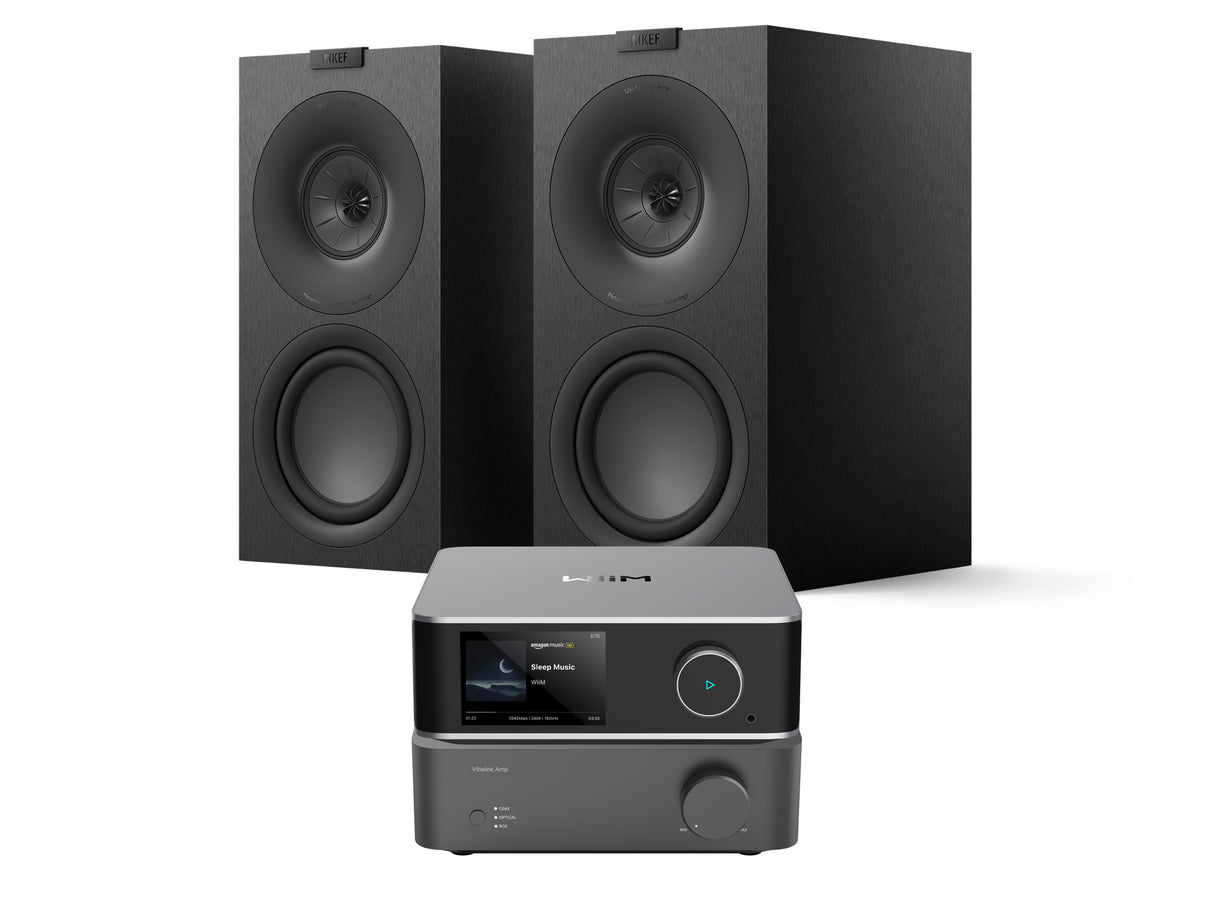 WiiM Ultra + Vibelink with KEF Q Concerto META